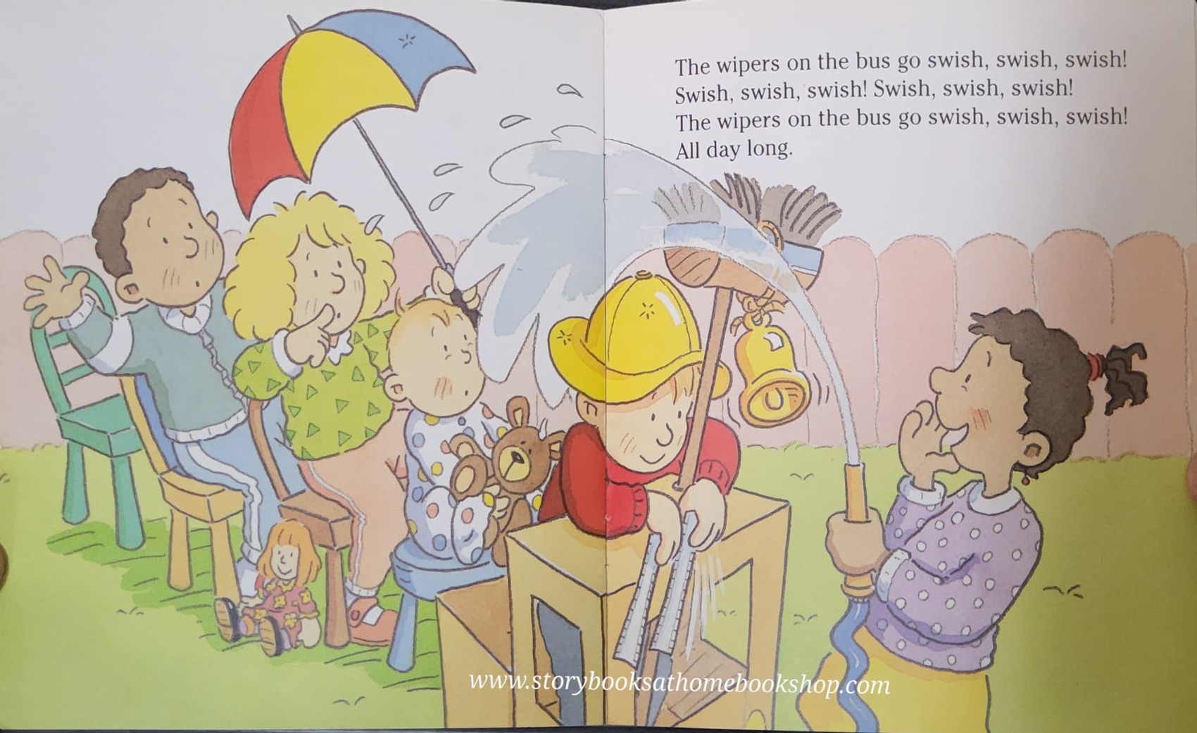 หนังสือนิทานปกอ่อน** 🍅 READING TOGETHER: THE WHEELS ON THE BUS BY ANDY COOKE