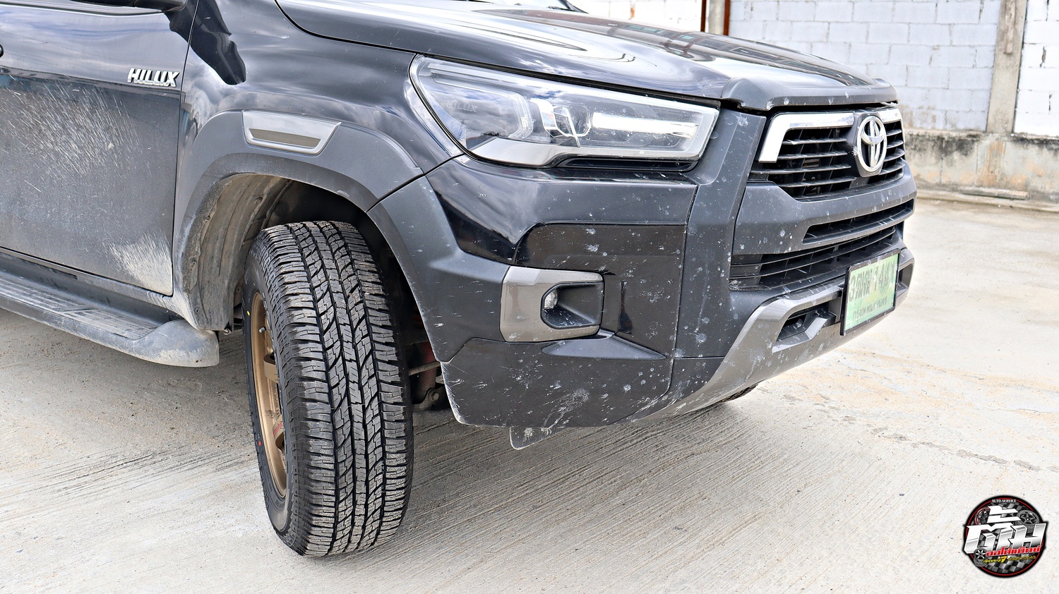 TOYOTA REVO ROCCO เปลี่ยนยาง YOKOHAMA GEOLANDAR AT G015 265/65R18 114H