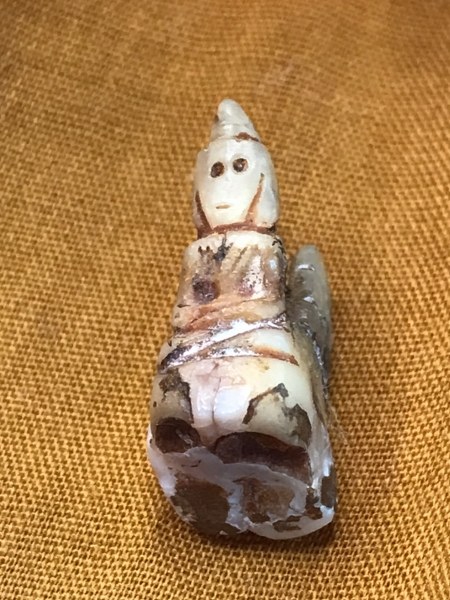 ทันตธาตุหลวงปู่ครูบาชัยยะวงศา พร้อมผ้าจีวรและพระธาตุข้าวบิณฑ์