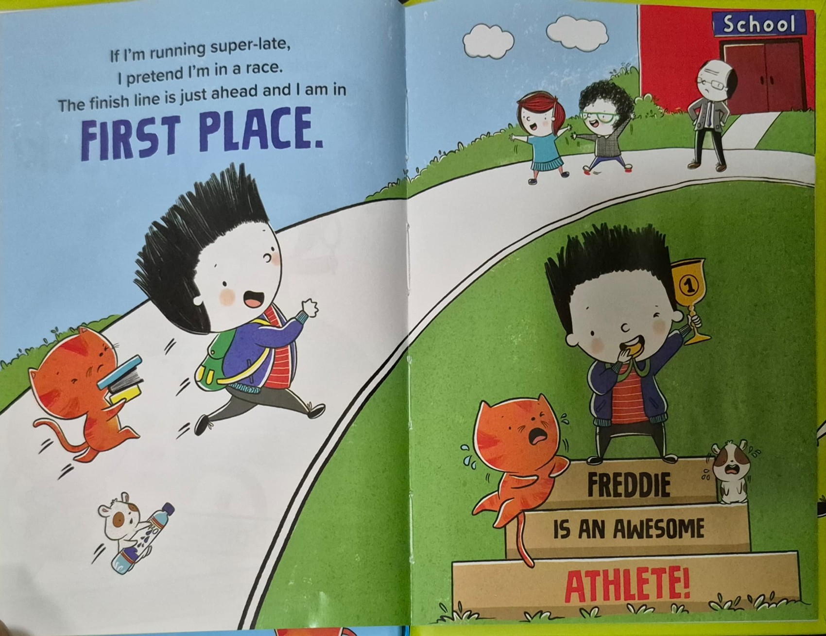 หนังสือนิทานปกแข็ง** 🍅🍓FREDDIE IS AWESOME