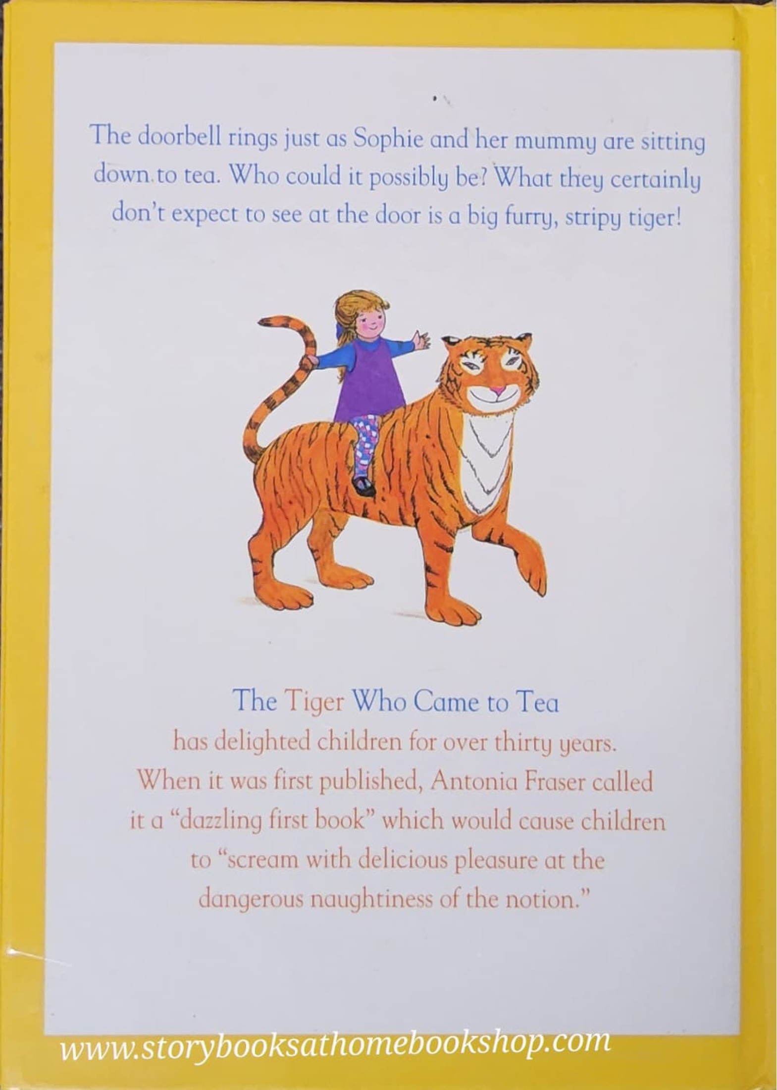 หนังสือนิทานปกแข็ง** 🍅🍅THE TIGER WHO CAME TO TEA BY JUDITH KERR