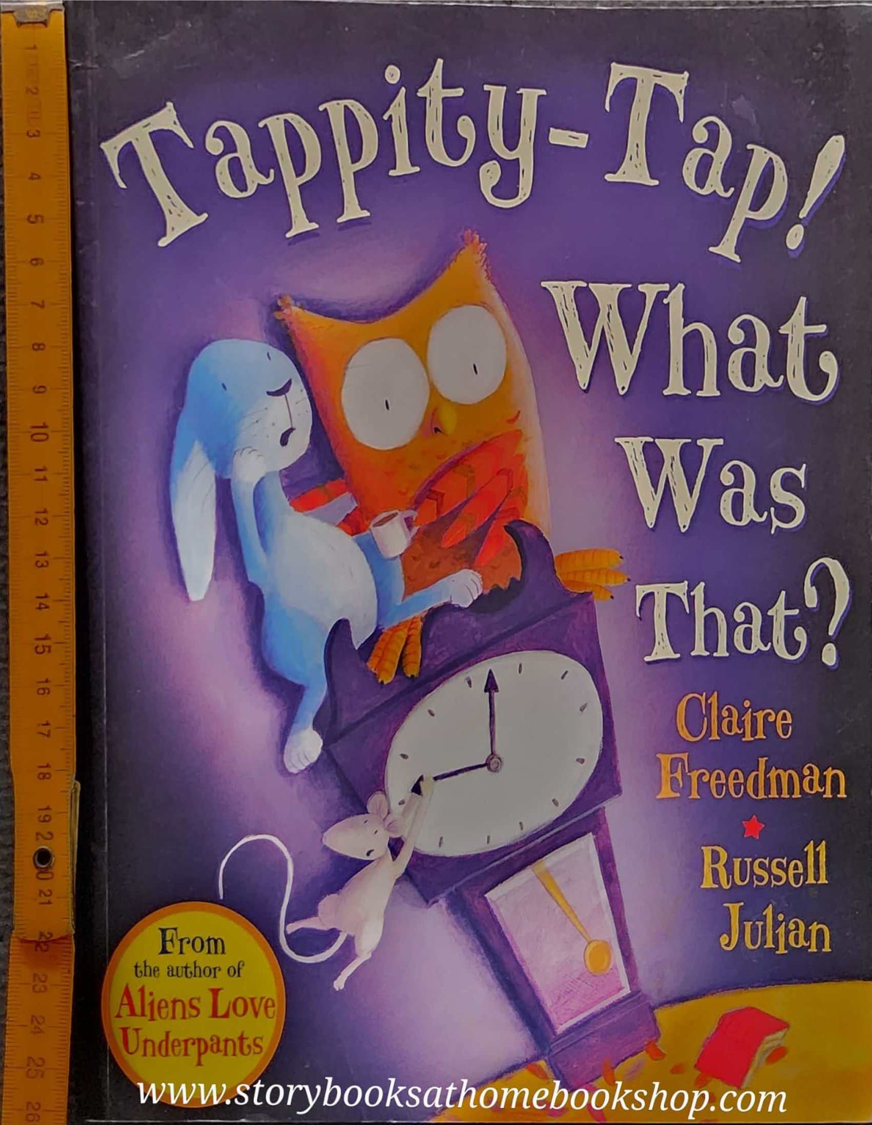 หนังสือนิทานปกอ่อน** 🍅TAPPITY-TAP! WHAT WAS THAT?♥️♥️