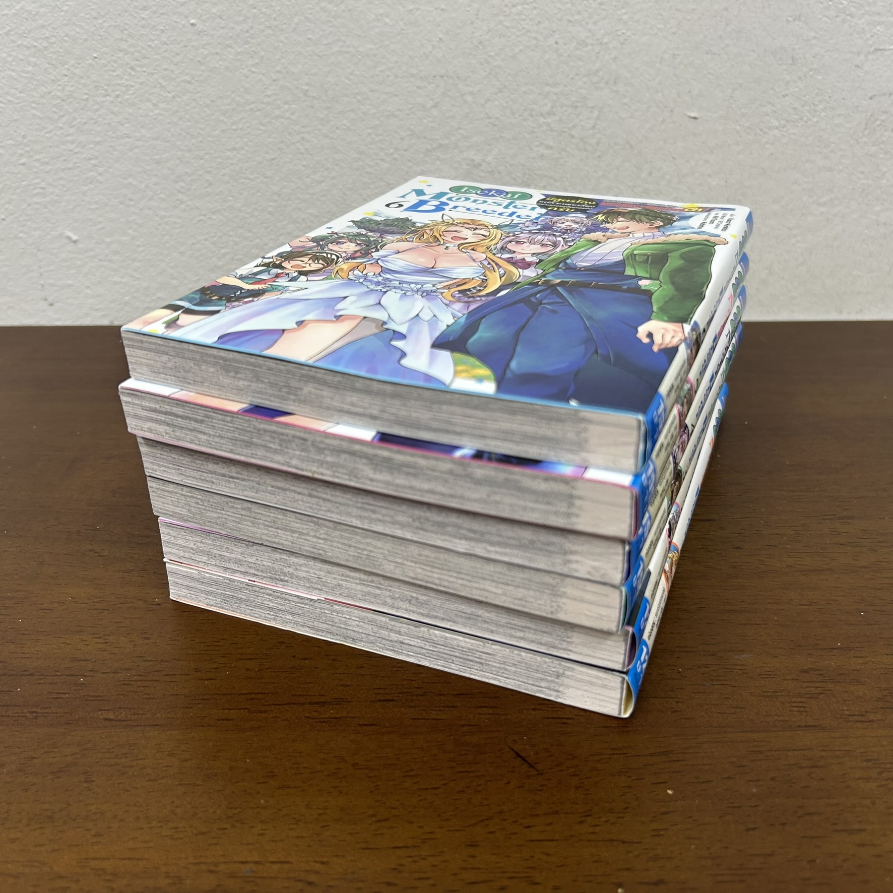 [MANGA] Isekai Monster Breeder -มีสูตรโกงแต่ก็จะเพาะเลี้ยงอย่างค่อยเป็นค่อยไปครับ เล่ม 1-6 ... Yusura Kankitsu (มือสอง)