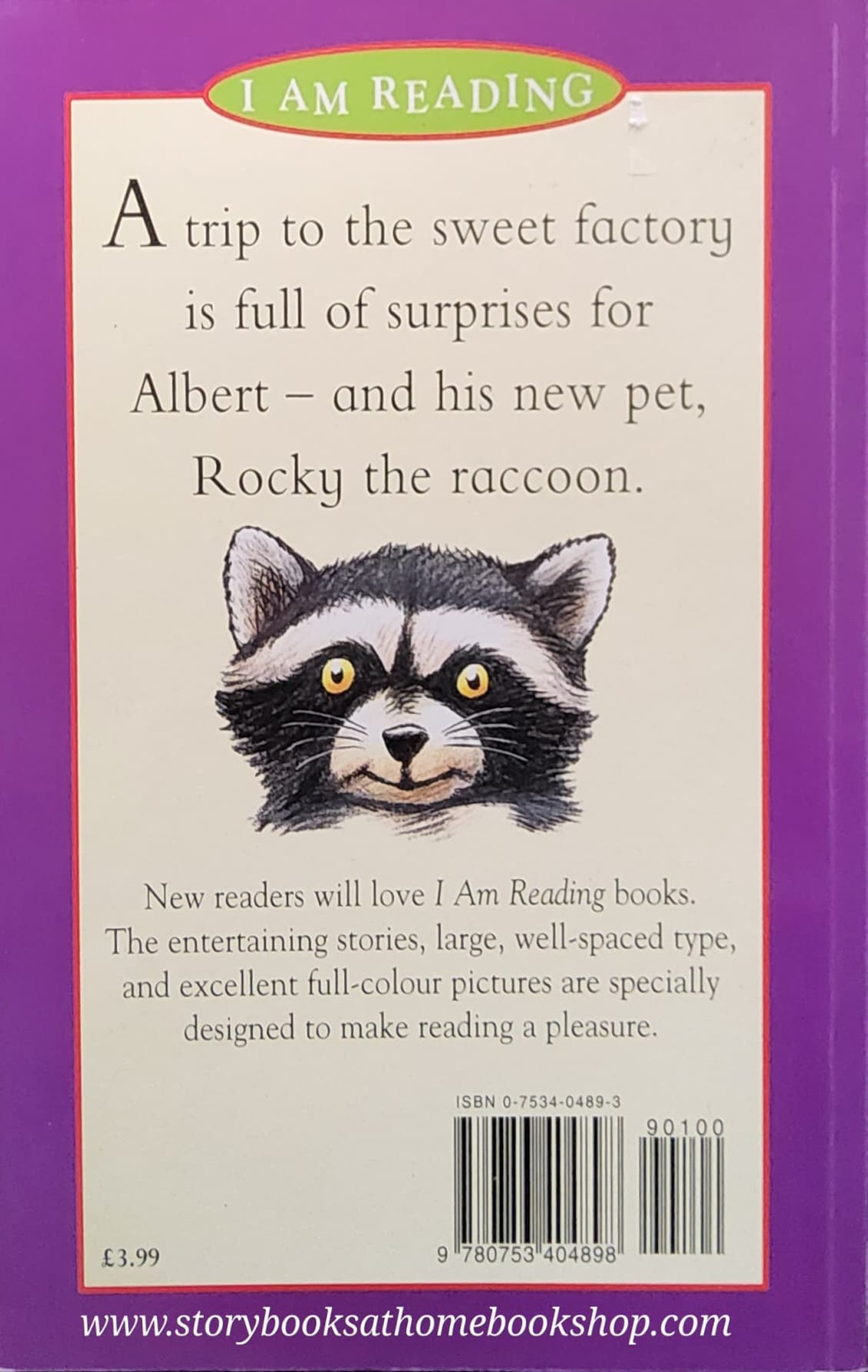 หนังสือนิทานปกอ่อน** 🍅I AM READING:ALBERT'S RACCOON BY KAREN WALLACE AND GRAHAM PERCY