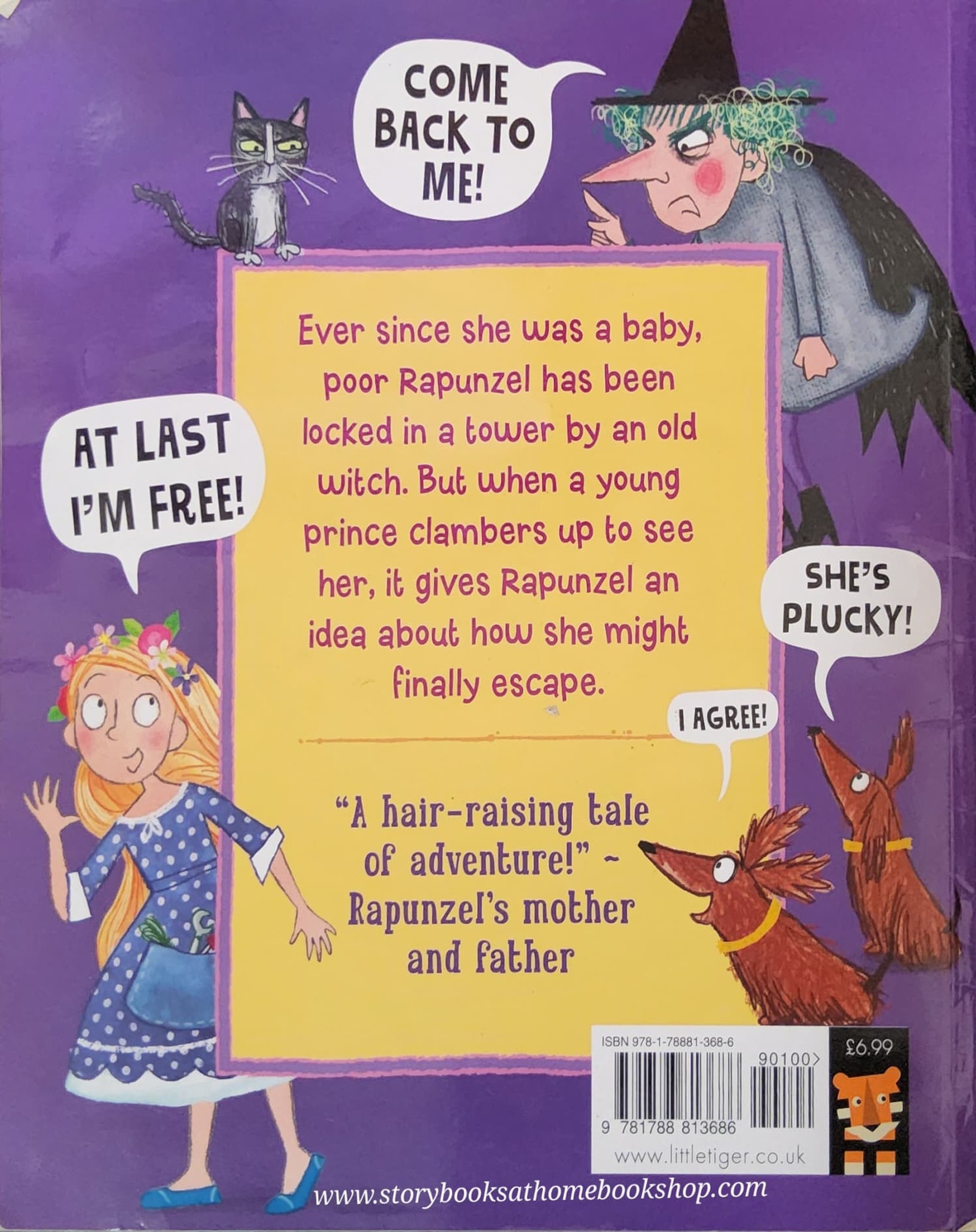 หนังสือนิทานปกอ่อน** 🍅🍅FAIRYTALE CLASSIC:RAPUNZEL