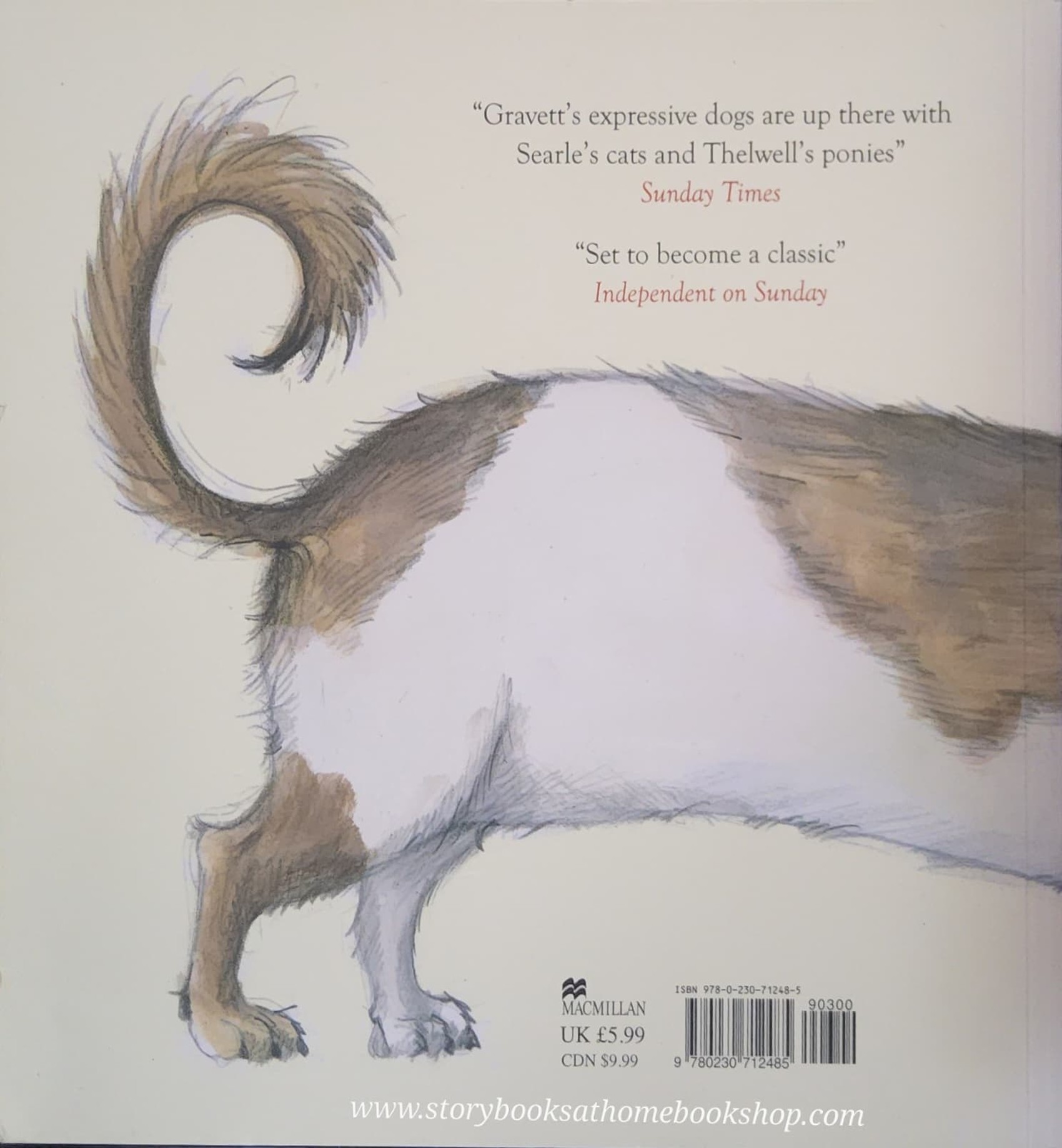 THE WINNER OF THE KATE GREENAWAY MEDAL** ** หนังสือนิทานปกอ่อน** 🍅🍓DOGS BY EMILY GRAVETT