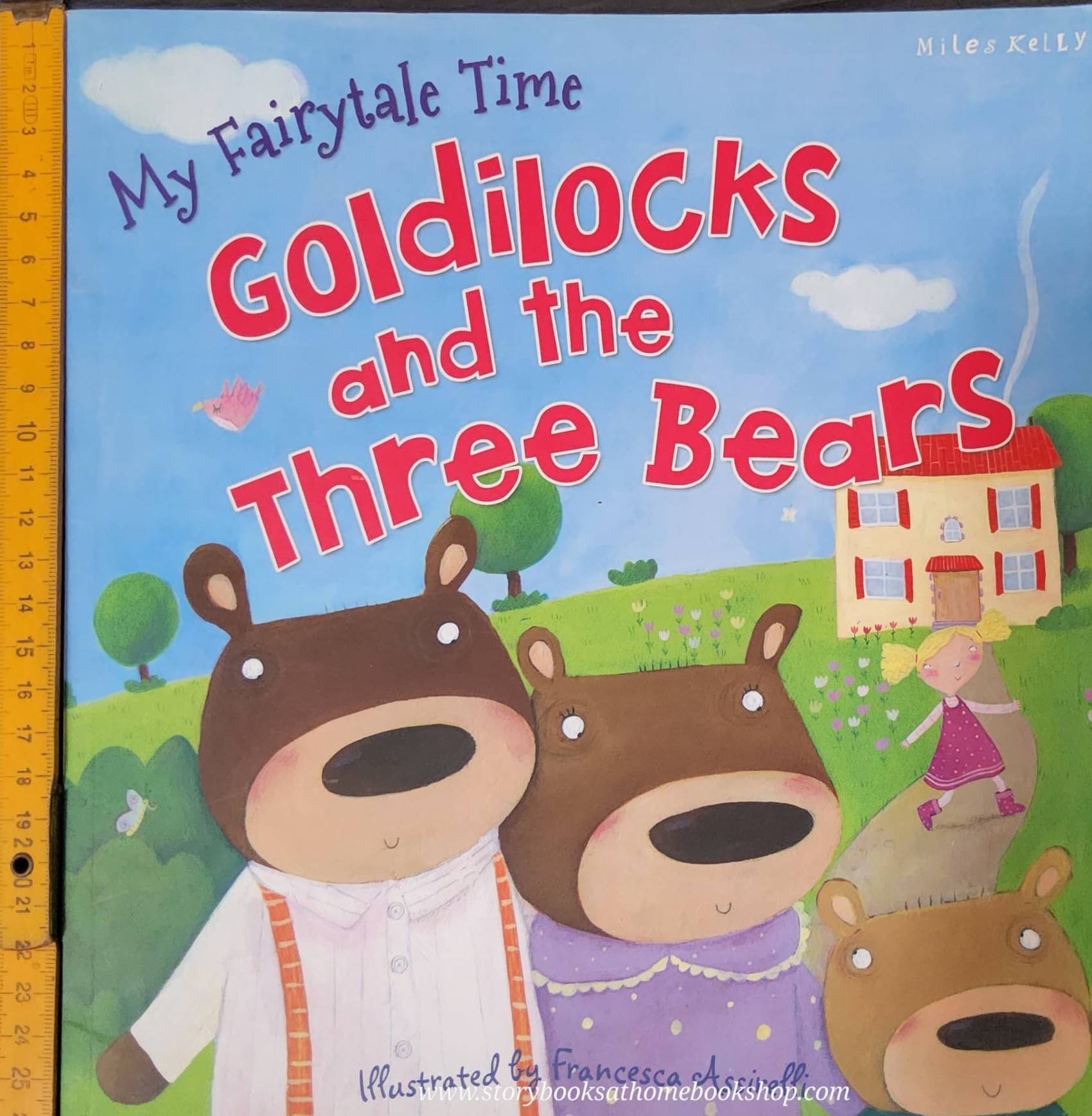 หนังสือนิทานปกอ่อน** 🍅🍓MY FAIRYTALE TIME: GOLDILOCKS AND THE THREE BEARS