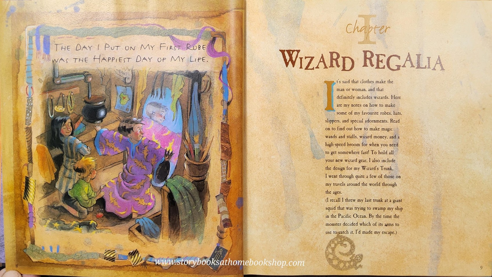 หนังสือนิทานปกแข็ง** 🍅THE BOOK OF WIZARD CRAFT