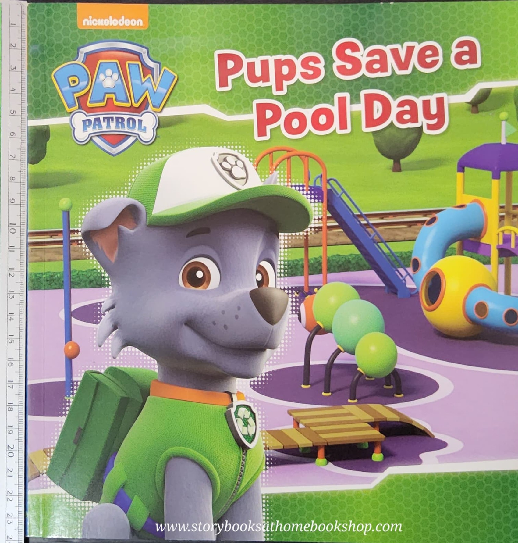 หนังสือนิทานปกอ่อน ** 🍅🍓 PAW PATROL PUPS SAVE A POOL DAY
