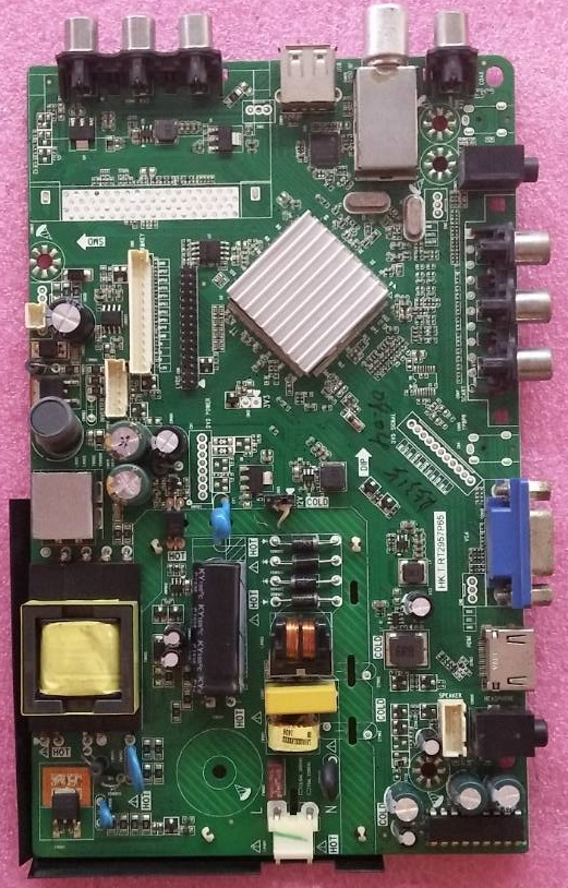 เมนบอร์ดทีวี TVM ของแท้มือสองถอดจากเครื่อง รุ่น24BC01 พาร์ทHK.T.RT2957P65