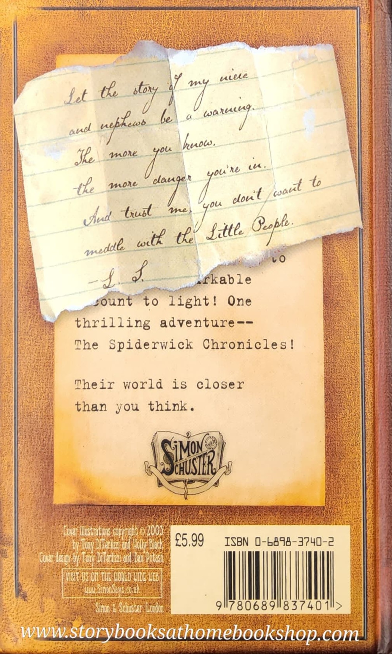 วรรณกรรมเยาวชน** 🍅🍓THE SPIDERWICK CHRONICLES BOOK3 LUCINDA'S SECRET