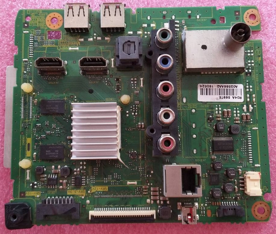 เมนบอร์ดทีวีพานาโซนิค Panasonic ของแท้มือสองถอแดจากเครื่อง ใช้กับรุ่น TH-32DS500T พาร์ทบอร์ด TNP4G569