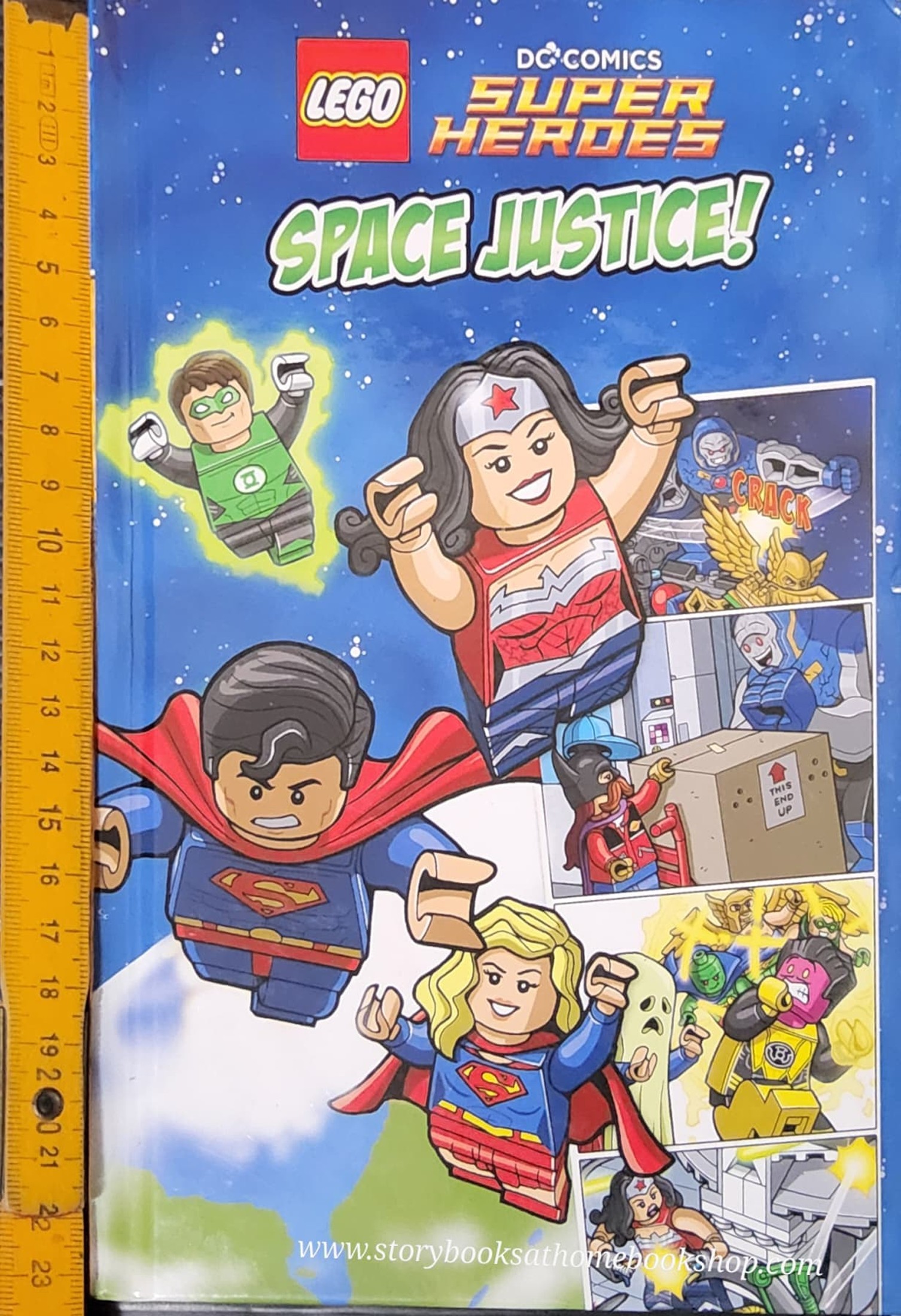 หนังสือนิทานปกแข็ง** 🍅🍓LEGO DC COMICS SUPER HEROES:SPACE JUSTICE!