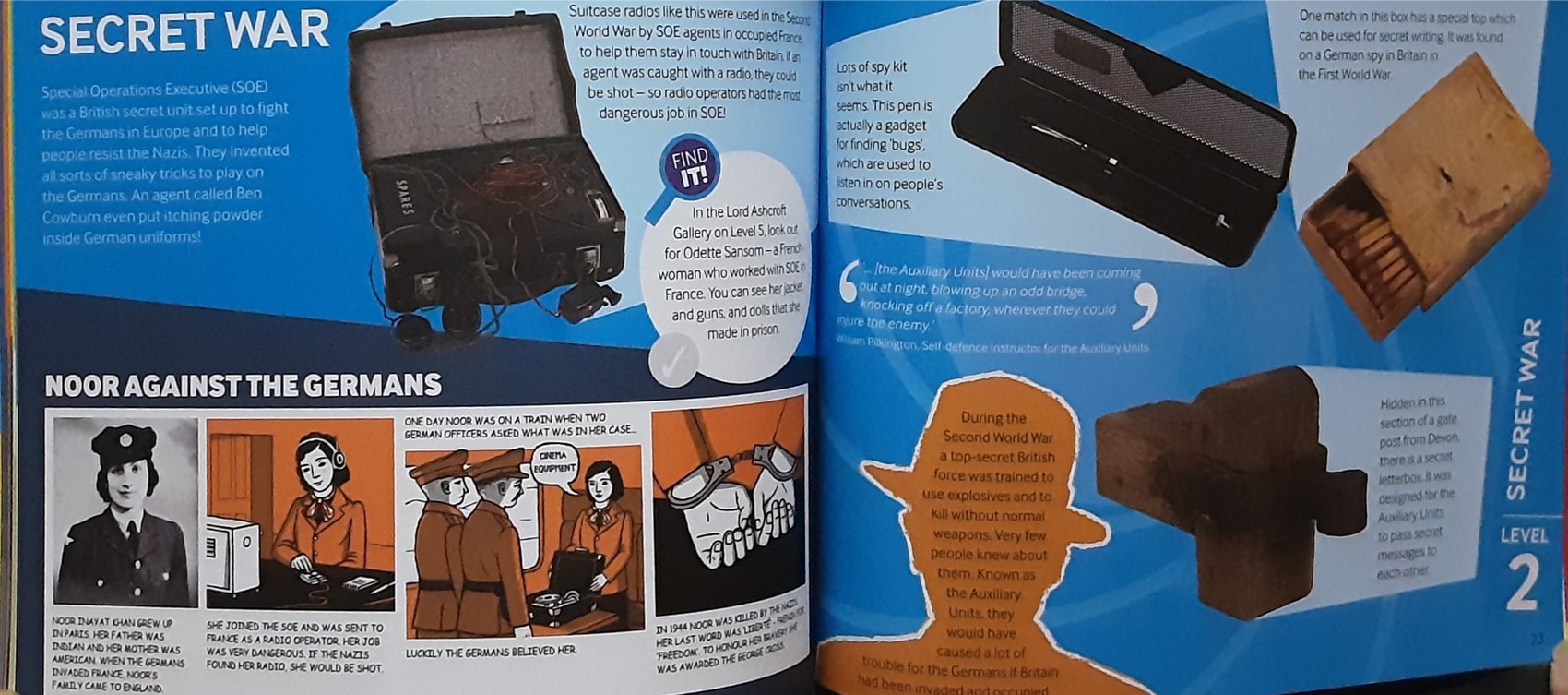 หนังสือนิทาน ความรู้ ปกอ่อน 🍅🍓EXPLORE A KID'S GUIDE IWM LONDON