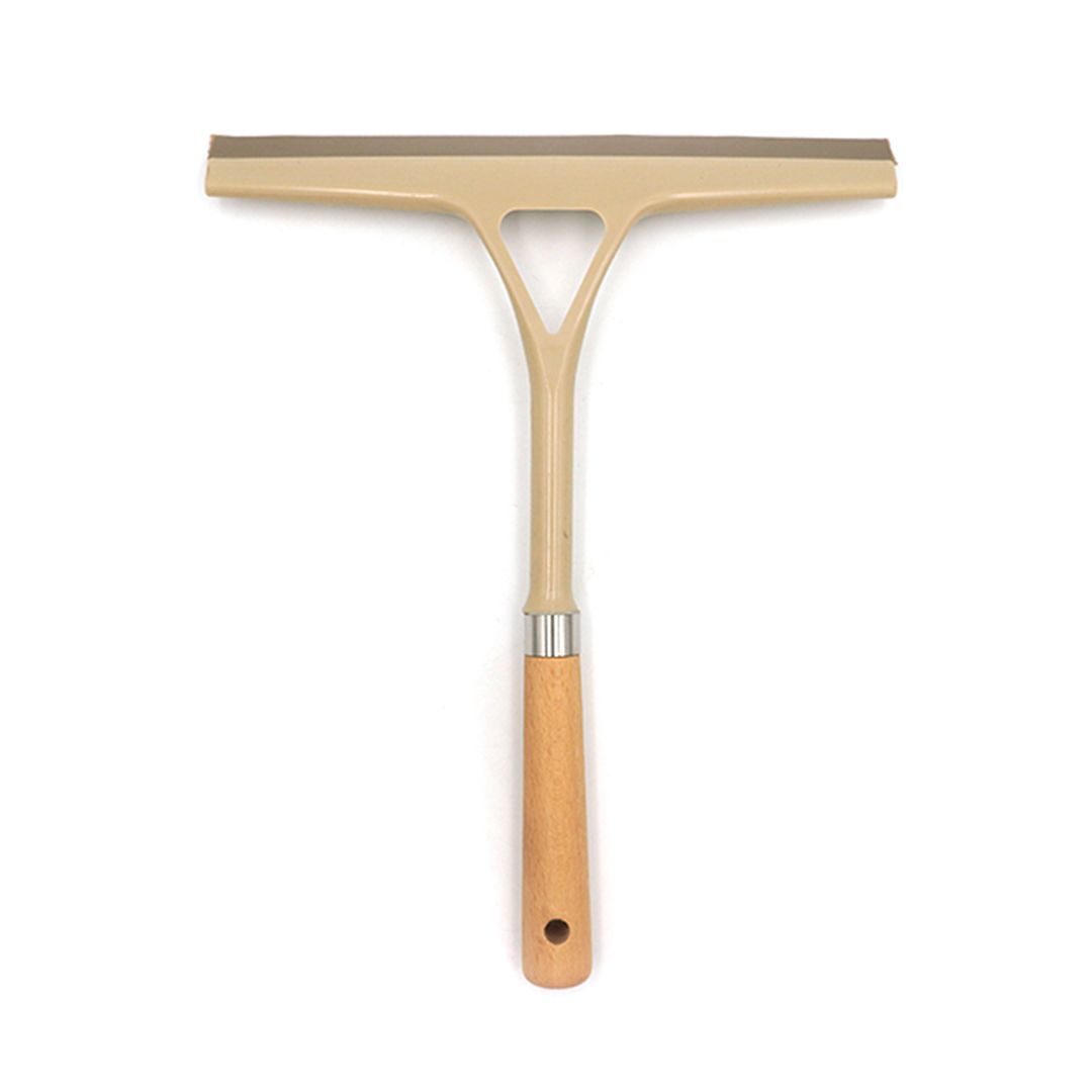 Window wiper ม็อบรีดน้ำ ไม้รีดน้ำ ยางรีดน้ำ 28x34x3 cm สีเบจ