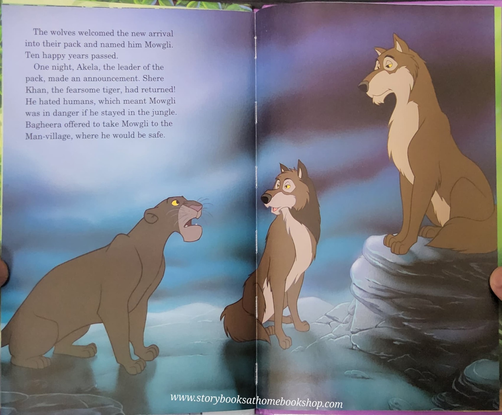 หนังสือนิทานปกแข็ง** 🍅🍅DISNEY THE JUNGLE BOOK