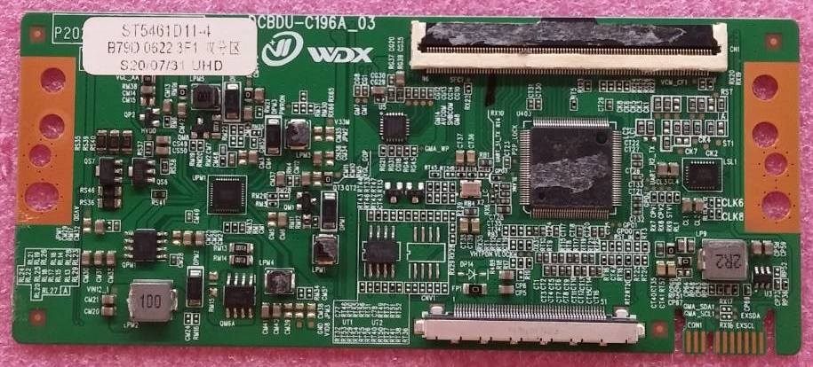 ทีคอนทีวี นาโน NANO อะไหล่ของแท้ถอดจากเครื่อง รุ่น50NUD9900 พาสบอร์ดST5461D11-4