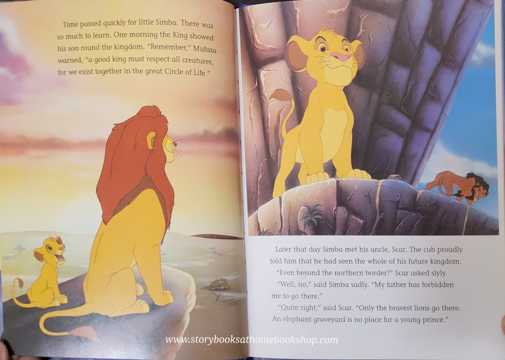 หนังสือนิทานปกแข็ง ** 🍅🍅DISNEY THE LION KING