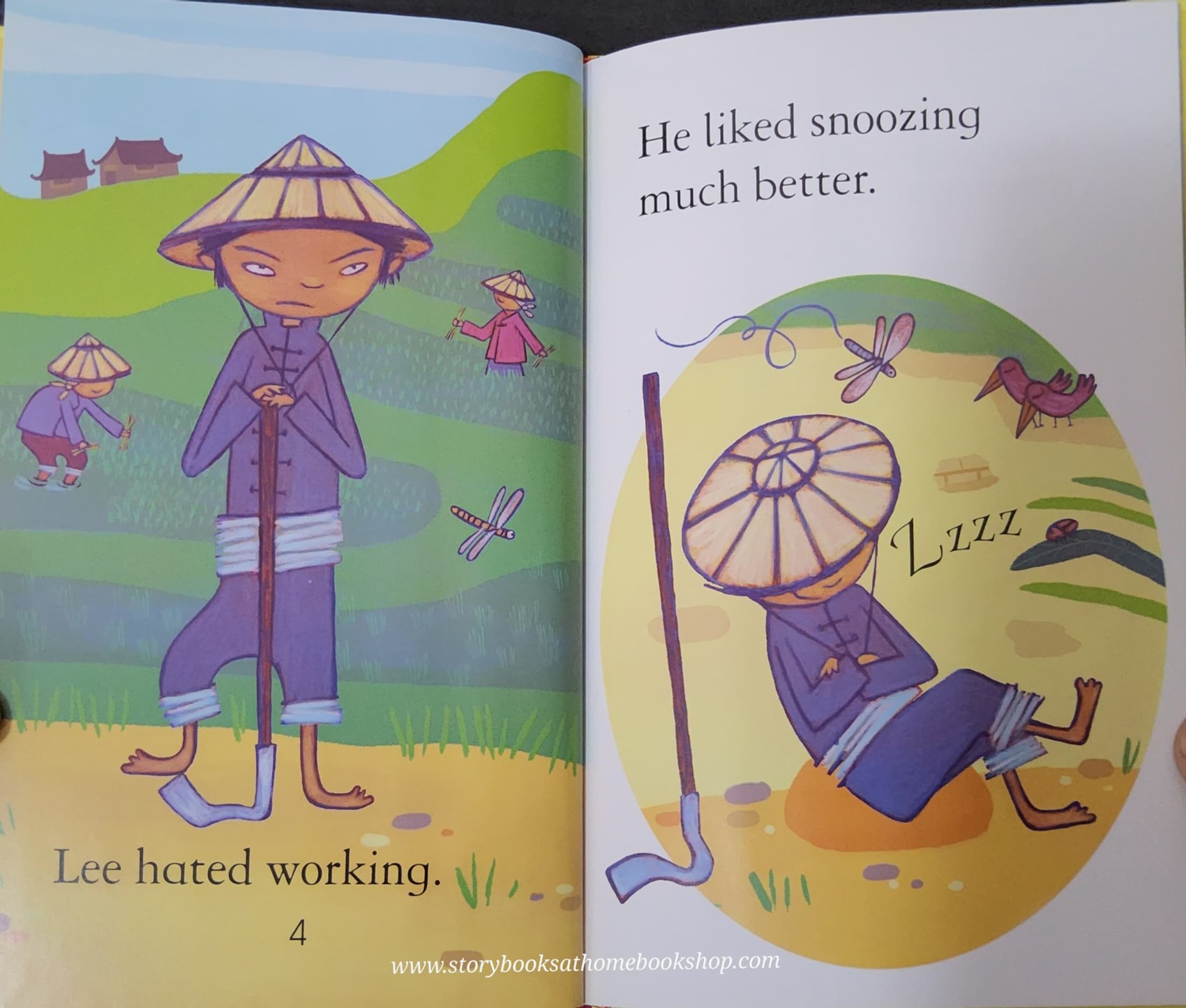 หนังสือนิทานปกแข็ง** 🍅USBORNE FIRST READING:THE MAGIC MELON