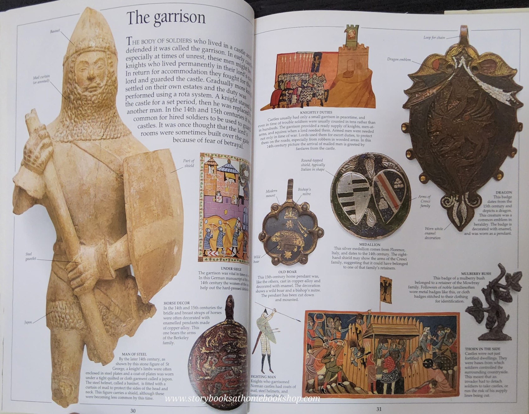 KNOWLEDGE BOOK** ♥️DK EYEWITNESS GUIDES:CASTLE