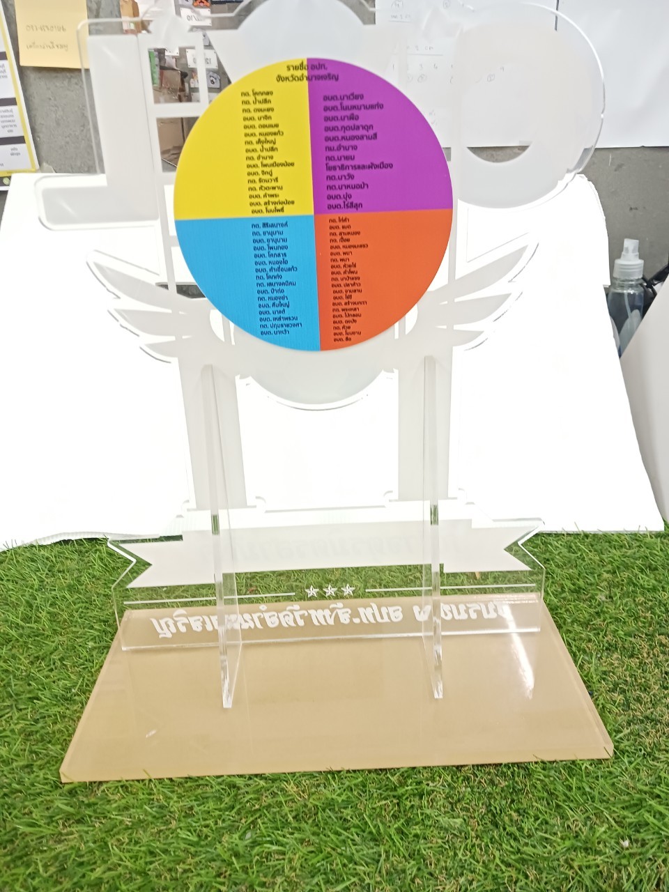 ป้ายโล่รางวัลอะคริลิค CML