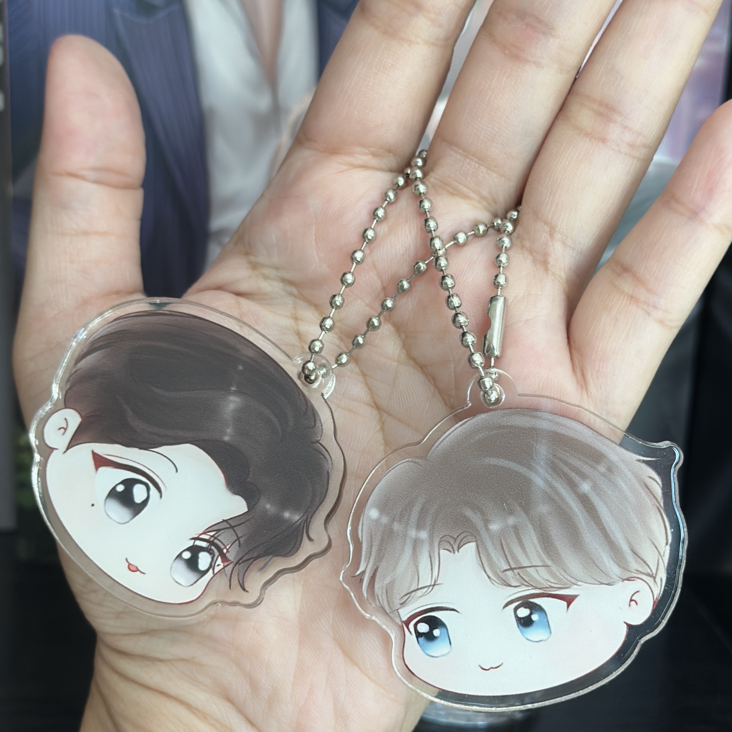 Keychain 5 cm. จากเรื่อง Cyrus's focus #ไซรัสโรม