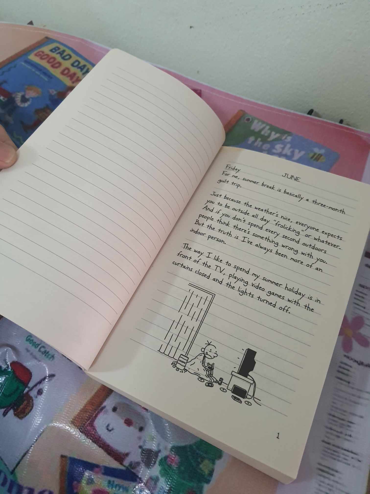 วรรณกรรมเยาวชน INTERNATIONAL BESTSELLER** **หนังสือนิทานปกอ่อน** 🍅🍅DIARY OF A WIMPY KID DOG DAYS BY JELL KINNEY