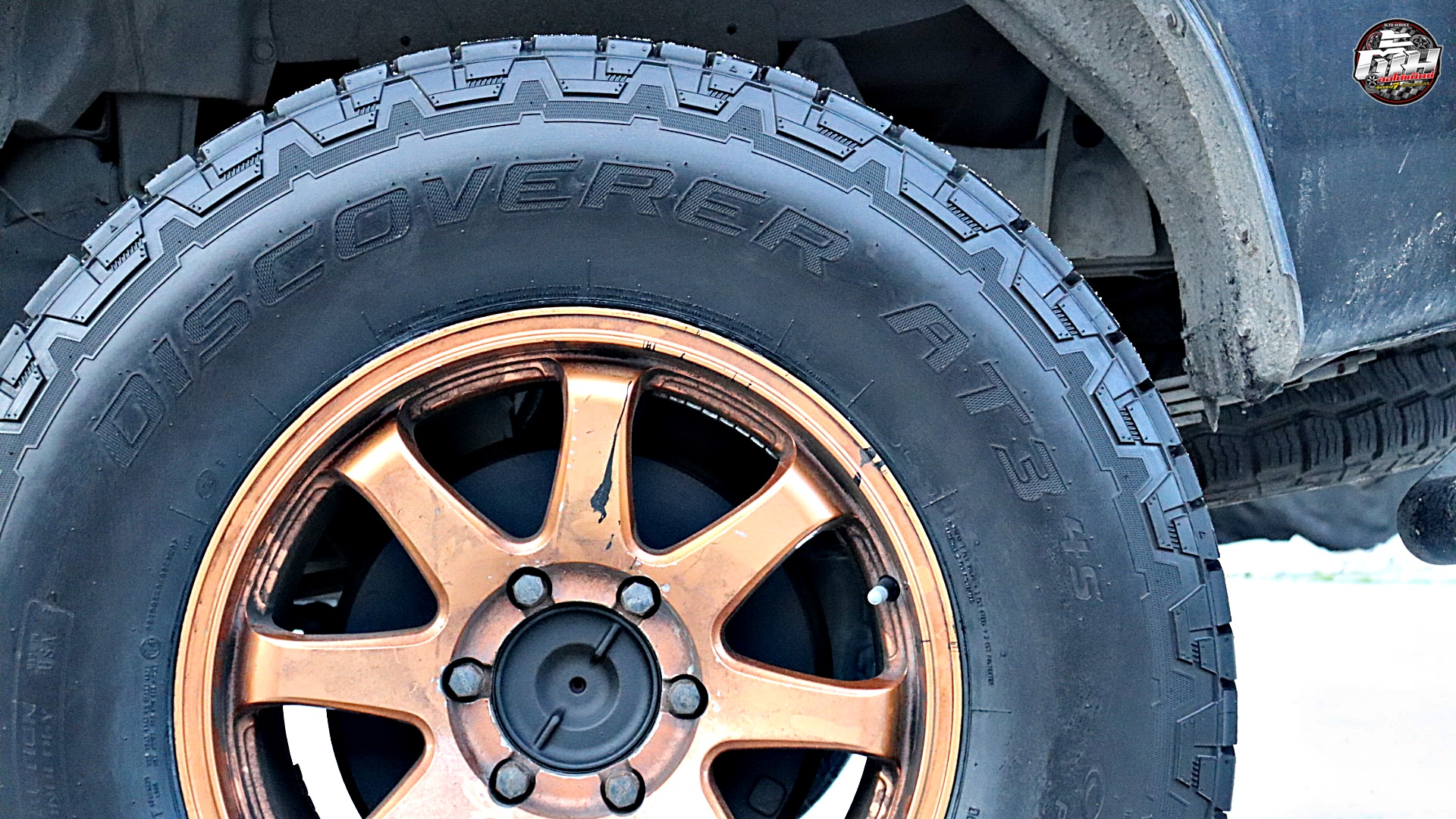 TOYOTA REVO เปลี่ยนยาง COOPER AT3 4S 285/70R17 117T