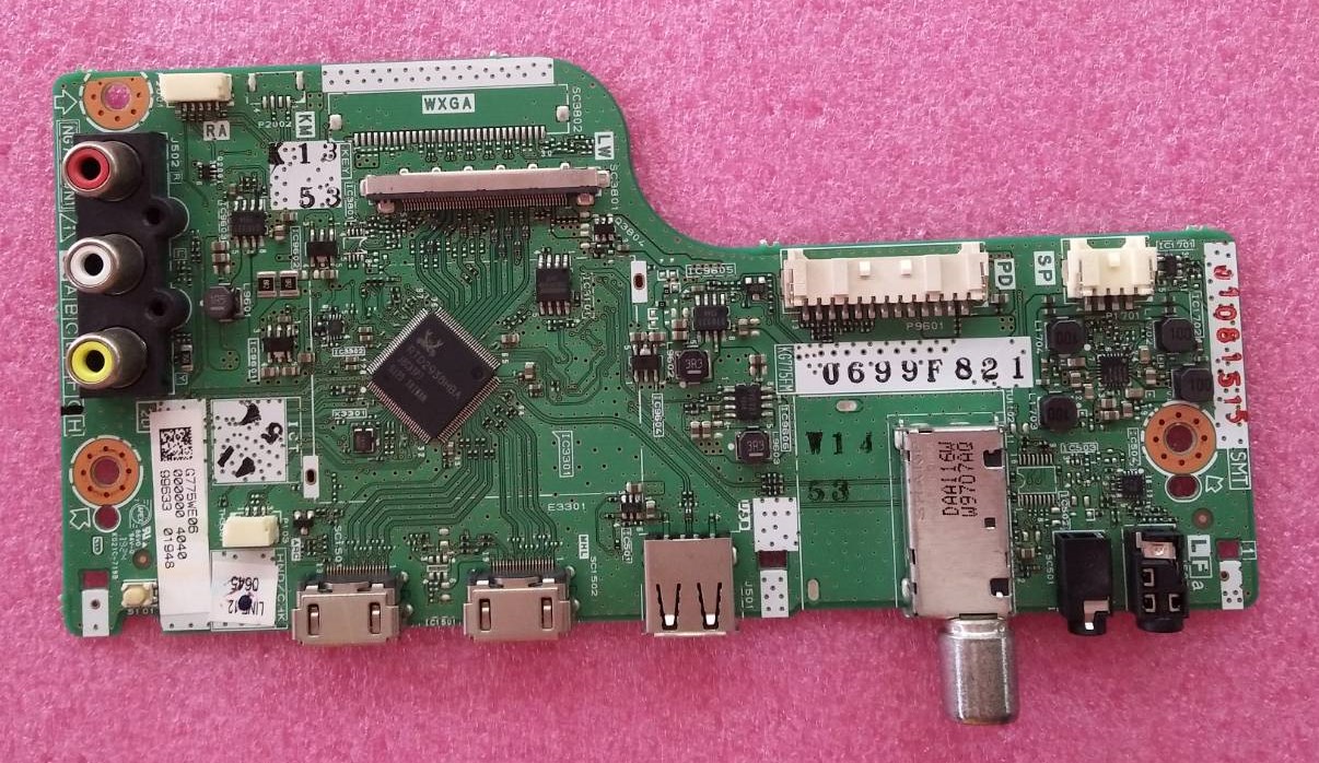 Main Board SHARP (เมนบอร์ด ชาร์ป) อะไหล่แท้/ของถอด ใช้กับรุ่น LC-40SA5200X พาร์ท NG775WJN1