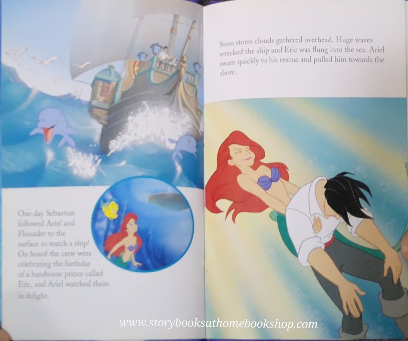 หนังสือนิทานปกแข็ง ** ♥️♥️DISNEY CLASSIC THE LITTLE MERMAID