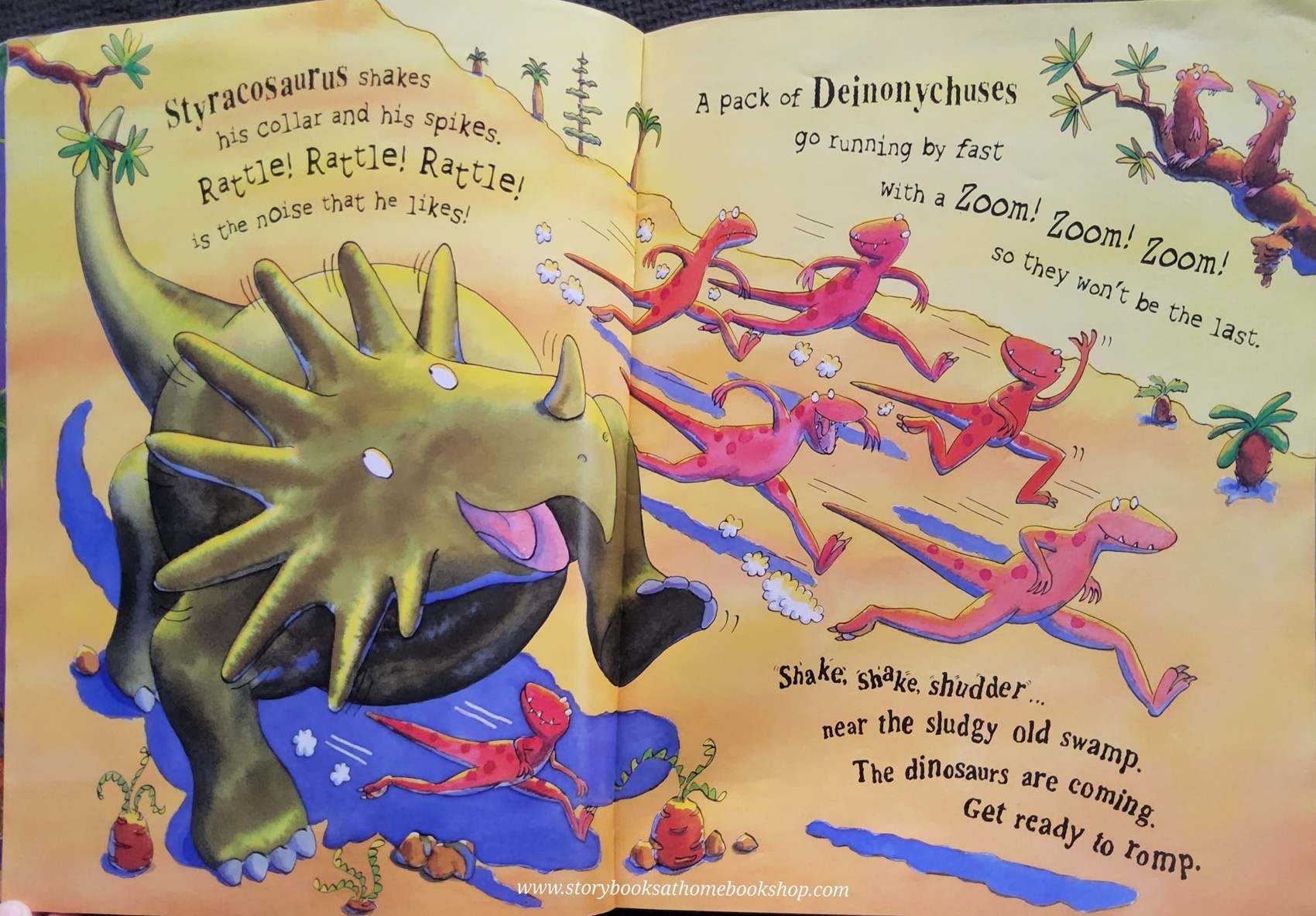 หนังสือนิทานปกอ่อน ** 🍅🍓 BUMPUS JUMPUS DINOSAURUMPUS!