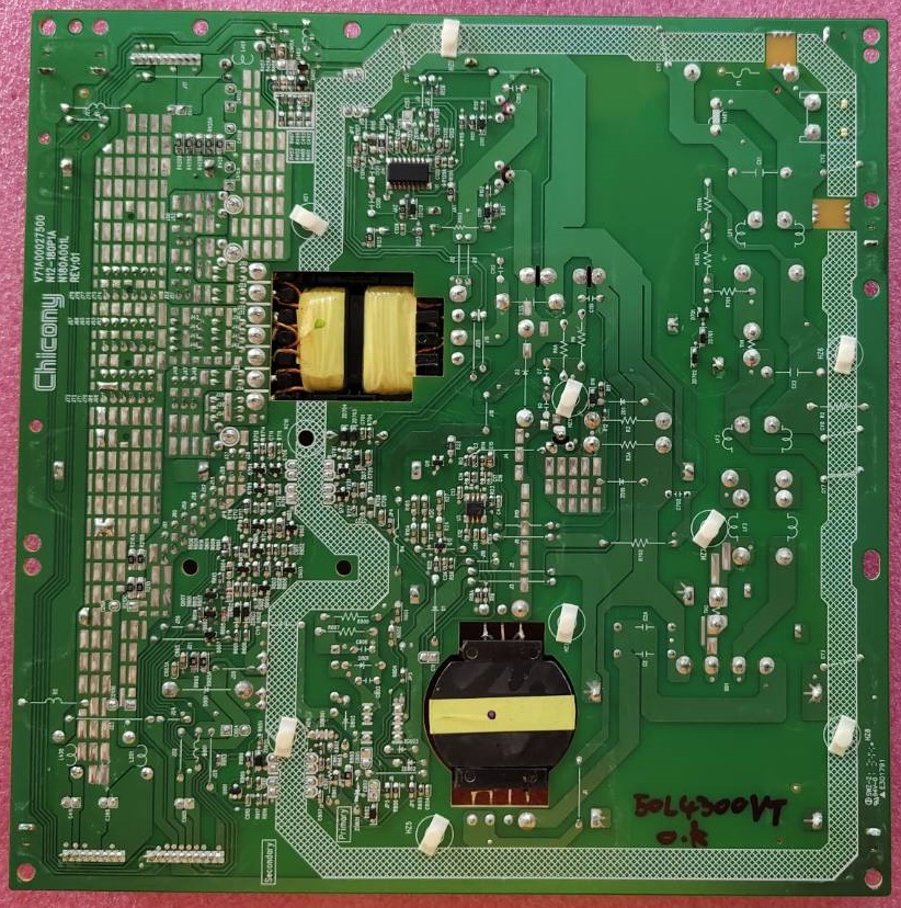 ซับพลายทีวี โตชิบ้า TOSHIBA ของแท้มือสองถอดจากเครื่อง ใช้กับรุ่น 50L2300 50L4300 พาร์ท V71A00027500