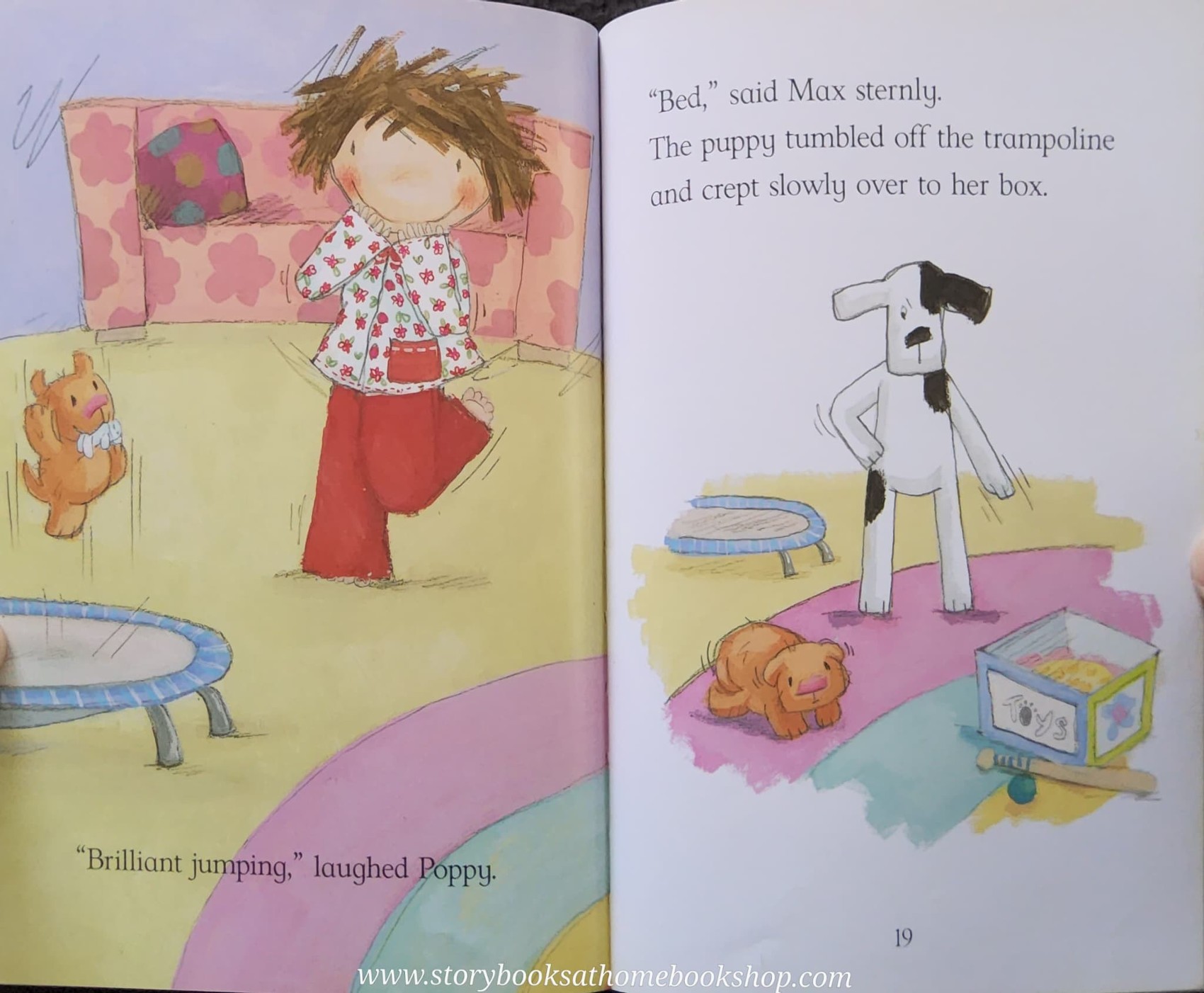 หนังสือนิทานปกอ่อน** 🍅🍅POPPY AND MAZ AND THE LOST PUPPY BY SALLY GRINDLEY AND LINDSEY GARDINER