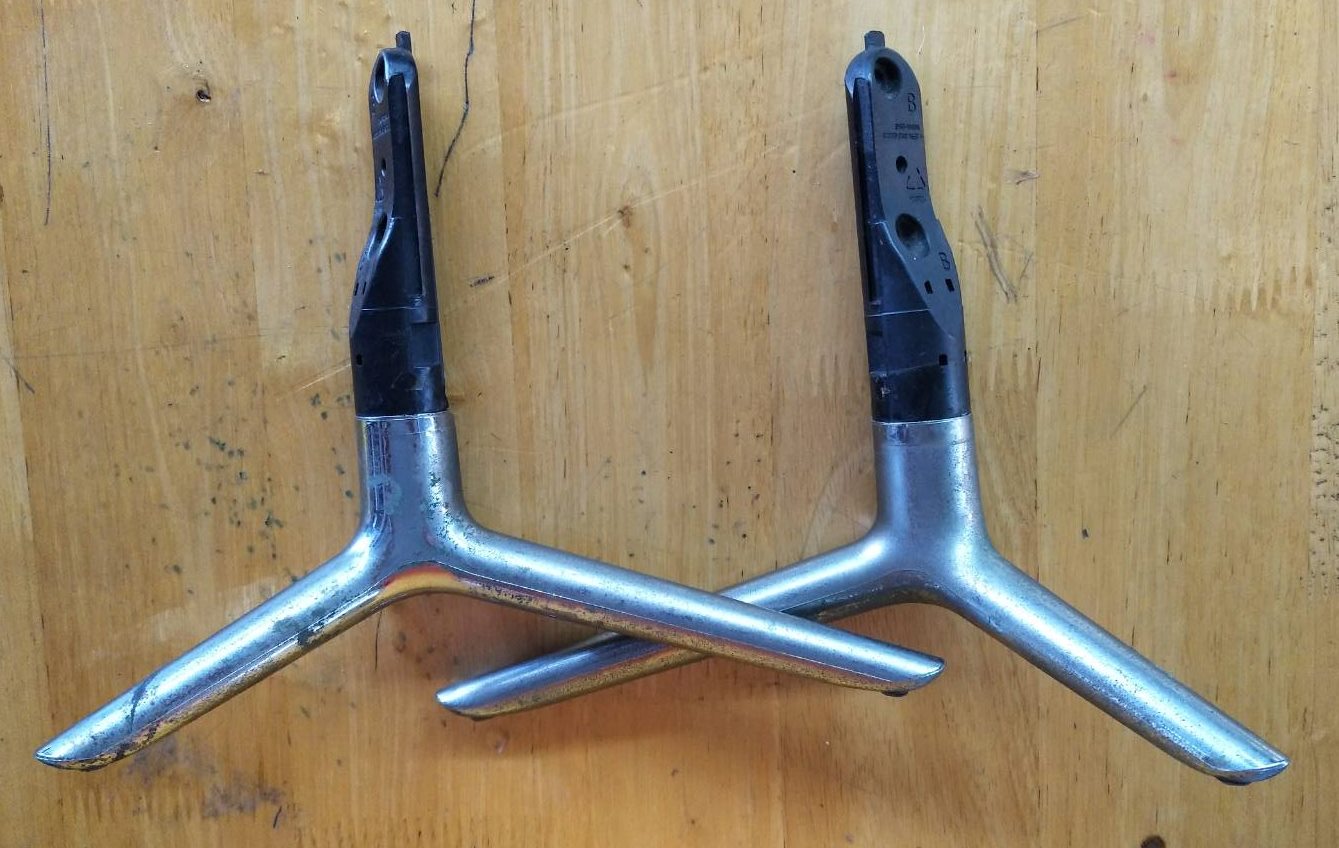 ขาตั้งทีวีซัมซุง(SAMSUNG)ของแท้ถอดจากเครื่องรุ่น UA40F6800 พาร์ทBN63-10263A /BN63-10408A