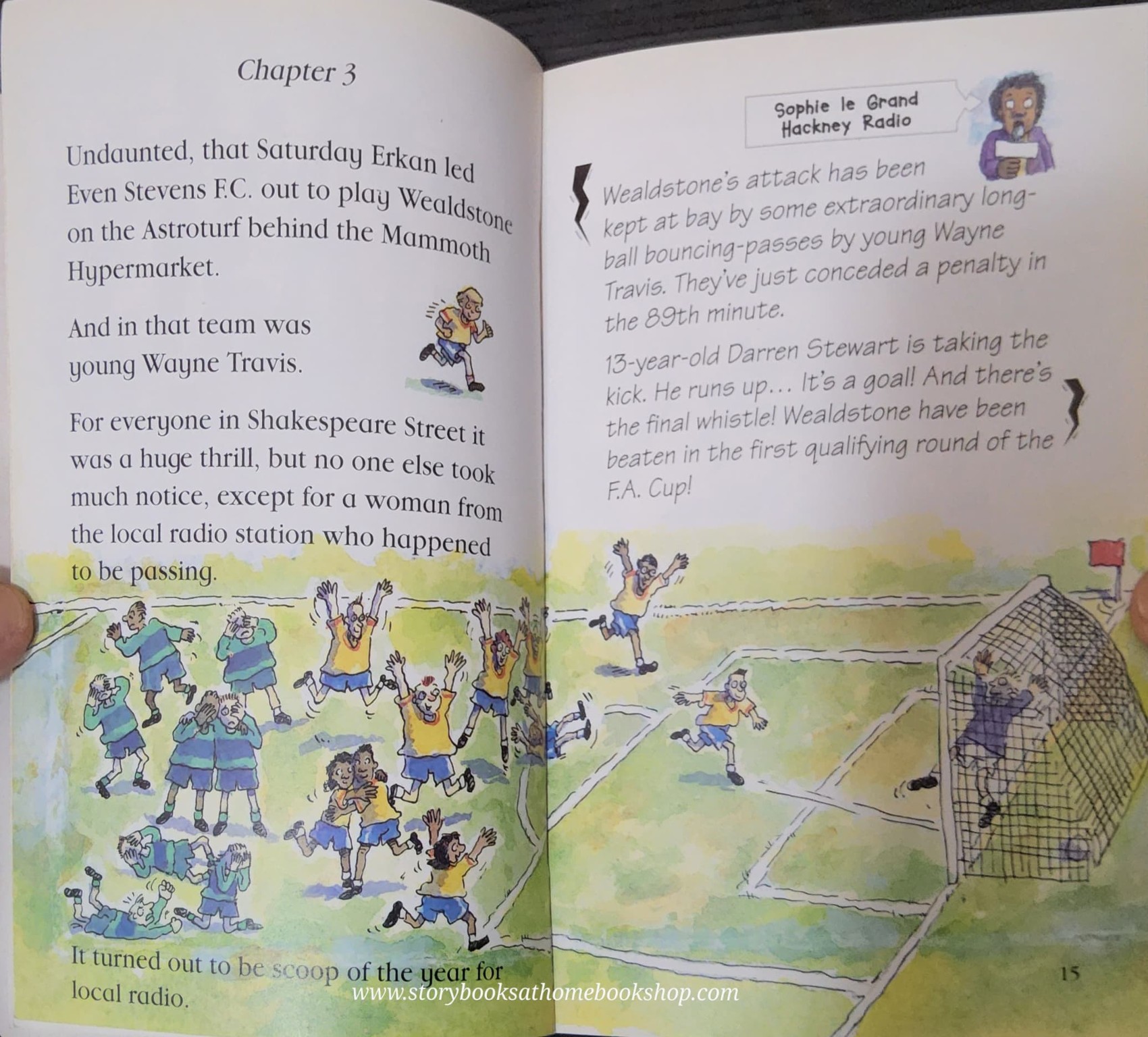 หนังสือนิทานปกอ่อน** 🍅🍓COLOUR JETS:EVEN STEVENS F.C.