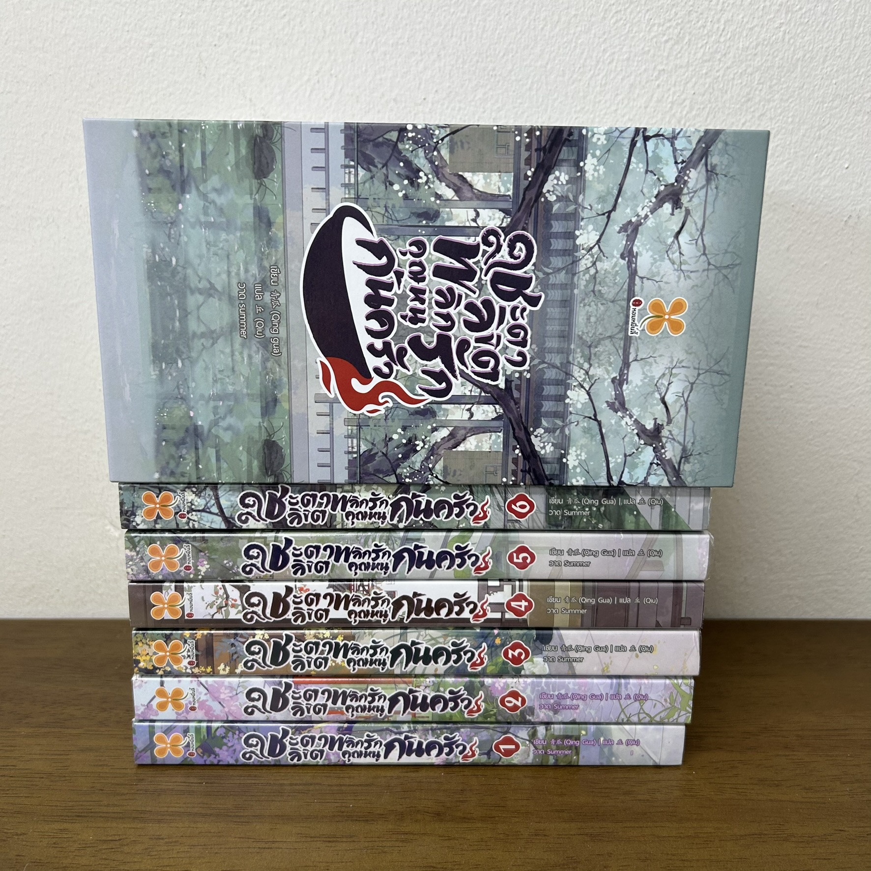 BOXSET ชะตาลิขิต พลิกรักคุณหนูก้นครัว เล่ม 1-6 จบ ครบชุด ... Qing gua (มือสอง) นิยาย แปลจีน หอมหมื่นลี้