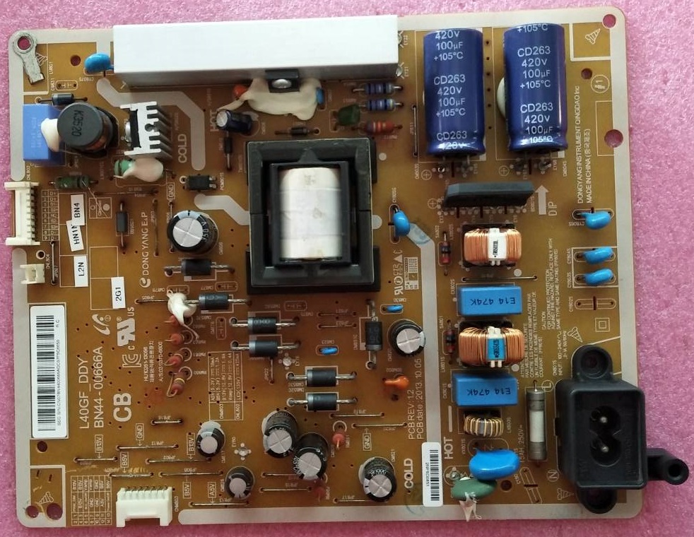 ซับพลายทีวี ซัมซุง SAMSUNG อะไหล่แท้/ของถอดพร้อมใช้งาน พาร์ท BN44-00666A BN44-00666B รุ่น HG39AB460HW HG40AA570LR UA40EH5000M UA40EH5000R