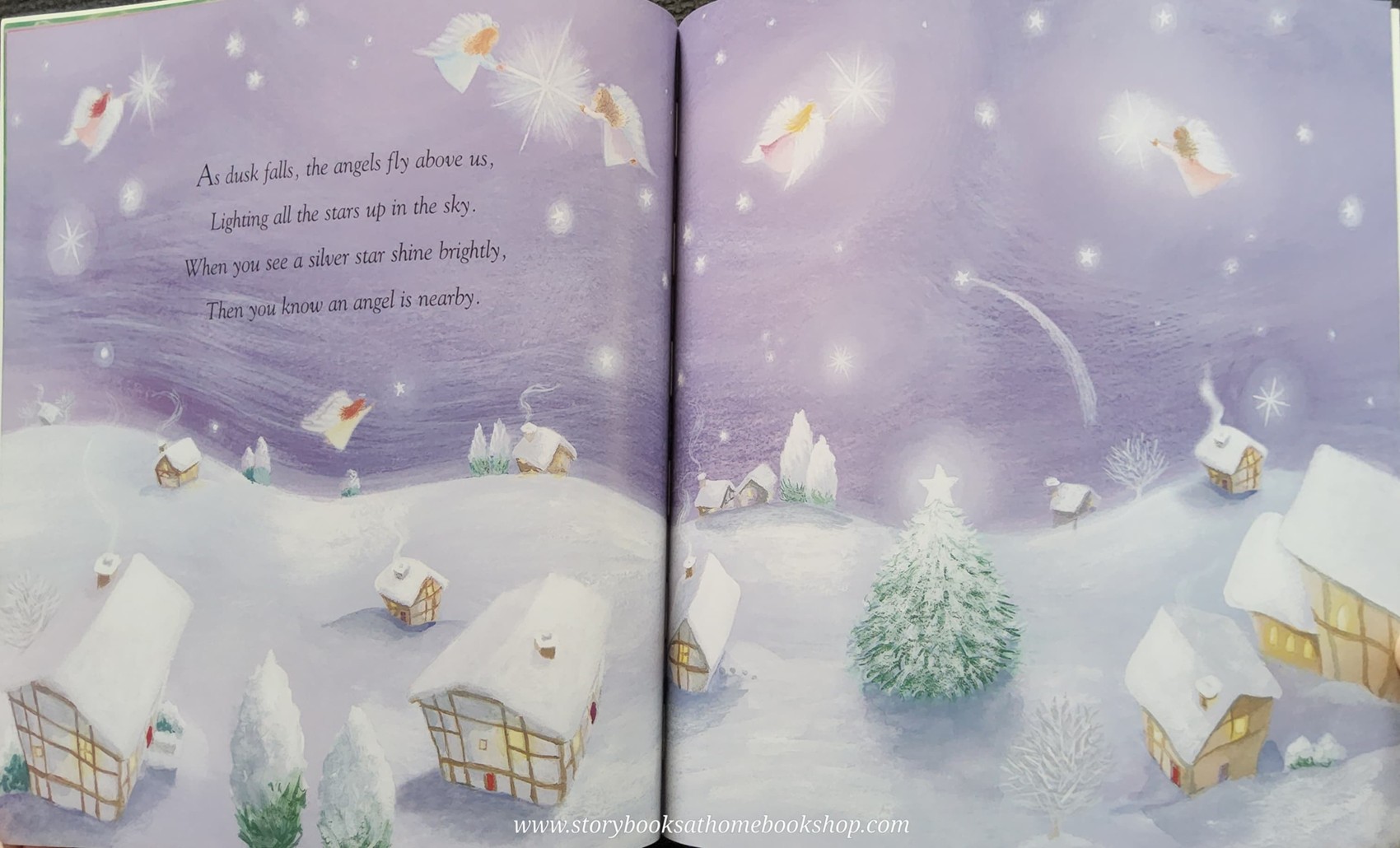 หนังสือนิทานปกอ่อน** 🍅🍓THE CHRISTMAS ANGELS BY CLAIRE FREEDMAN.GAIL YERRILL