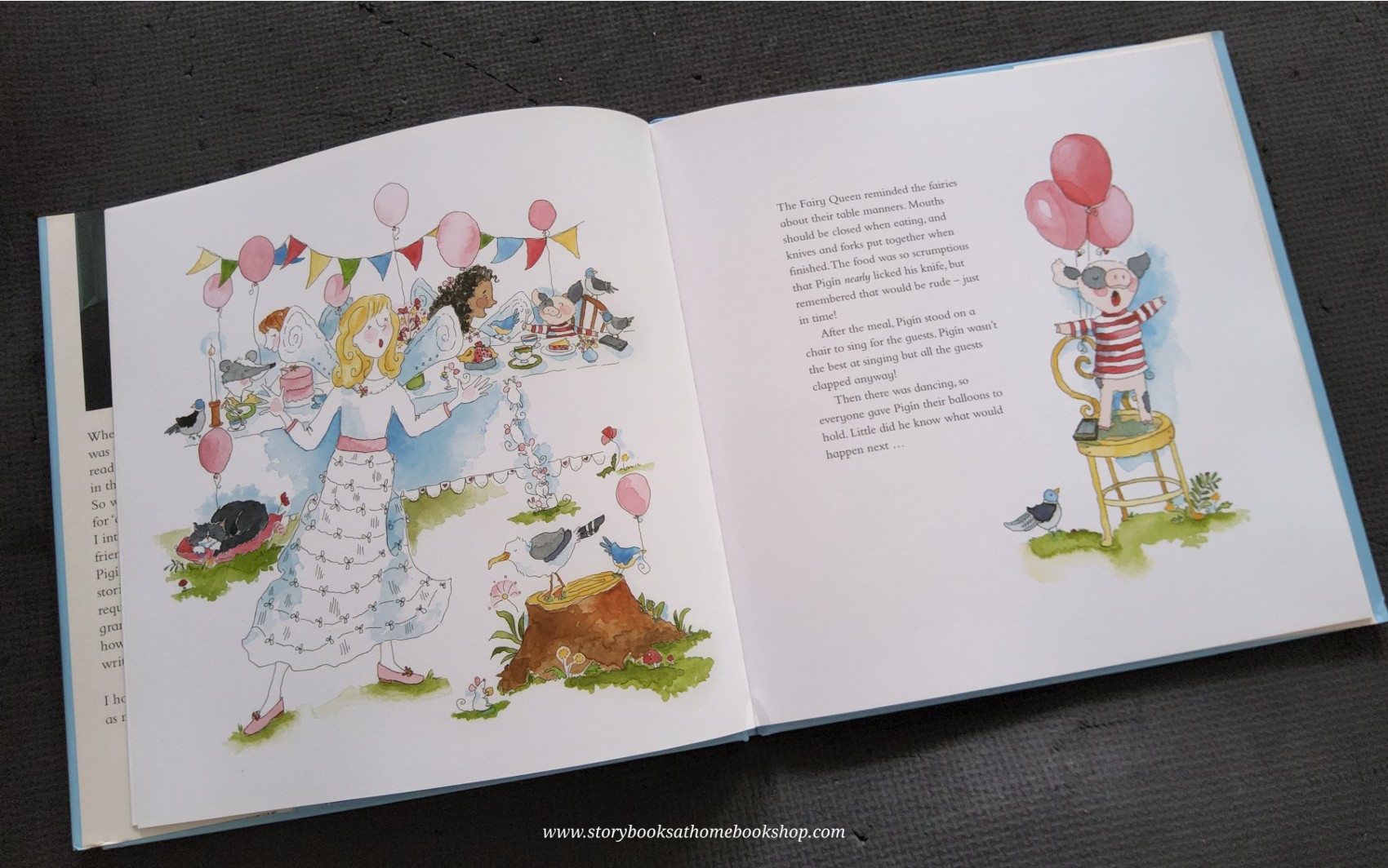 หนังสือนิทานปกแข็ง ** ♥️♥️PIGIN'S UNEXPECTED ADVENTURE BY KTHLEEN WATKINS