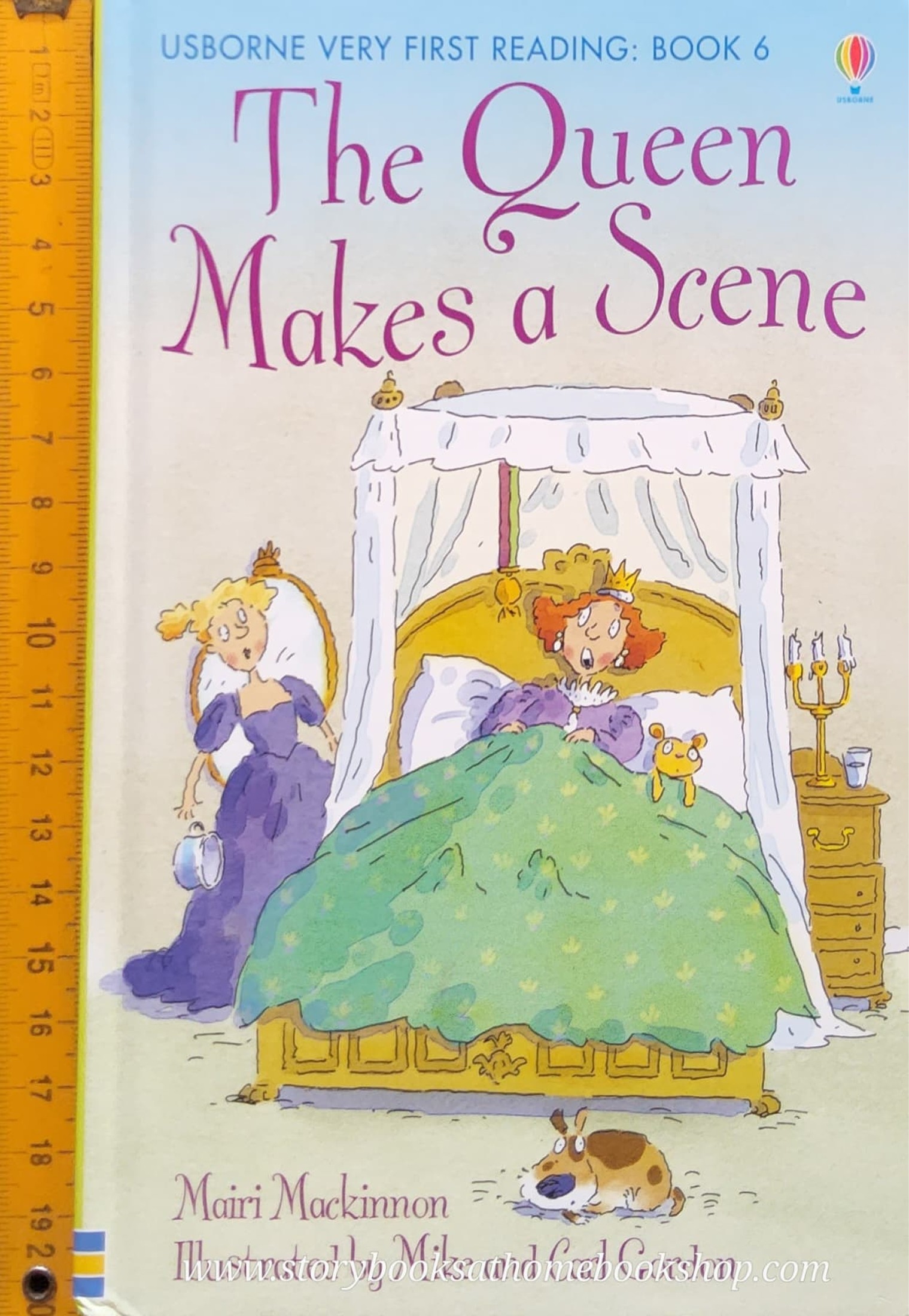 หนังสือนิทานปกแข็ง** 🍅🍓USBORNE VERY FIRST READING BOOK8:THE QUEEN MAKES A SCENE!♥️♥️
