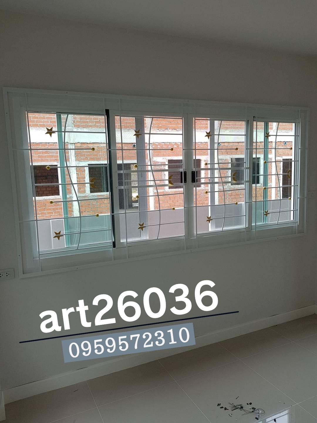 เหล็กดัด ลายพระจันทร์ สไตล์แนวน่ารัก