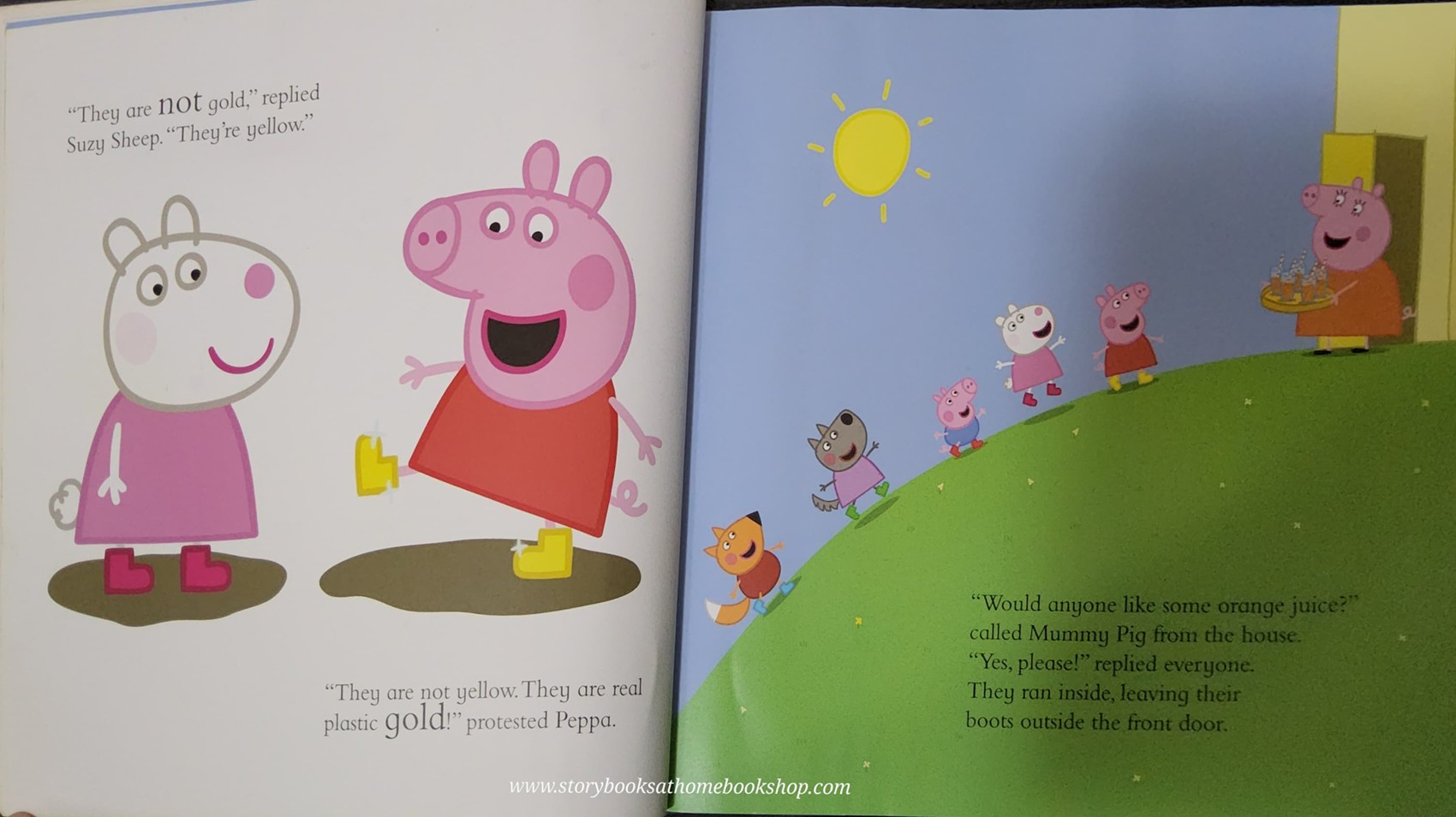 หนังสือนิทานปกอ่อน** 🍅🍓PEPPA PIG:PEPPA AND HER GOLDEN BOOTS