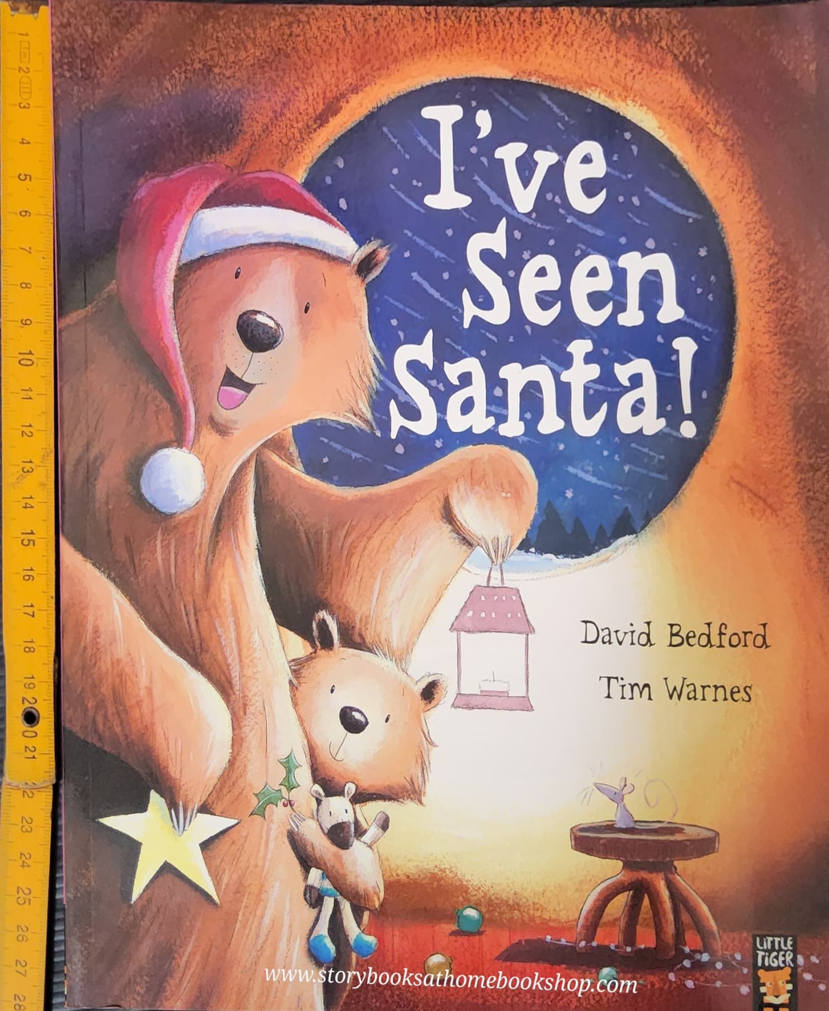 หนังสือนิทานปกอ่อน ** 🍓🍓 I've seen santa! BY DAVID BEDFORDAND TIM WARNERS