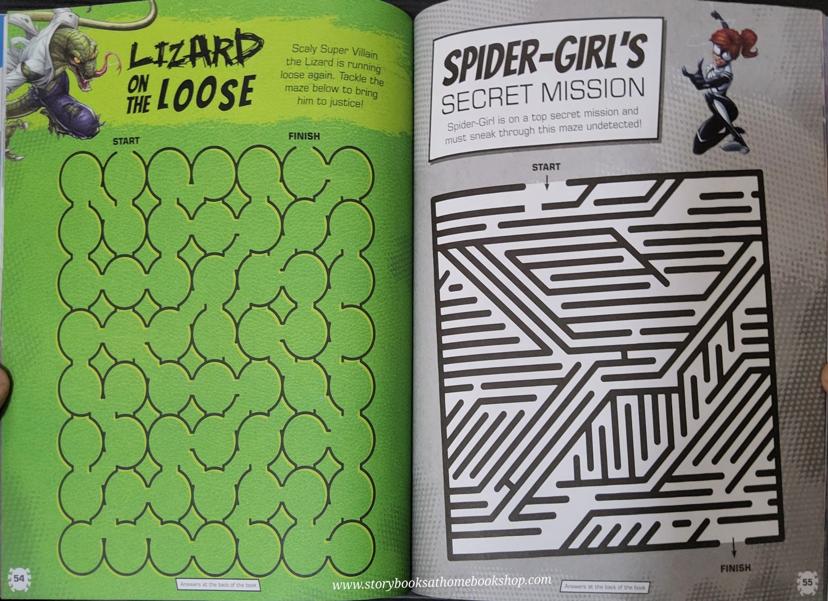 PUZZLE BOOK** ð
ð
MARVEL SPIDER-MAN 101 TOTALLY TWISTY MAZES