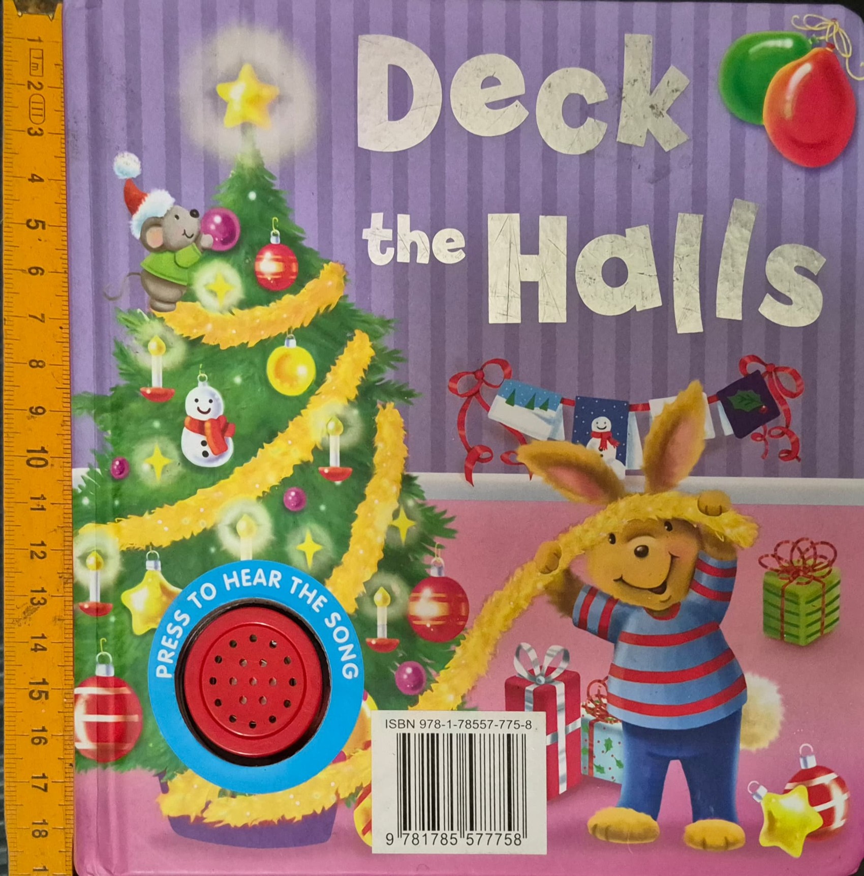 SOUND BOARD BOOK ** 🍅🍓DECK THE HALLS
