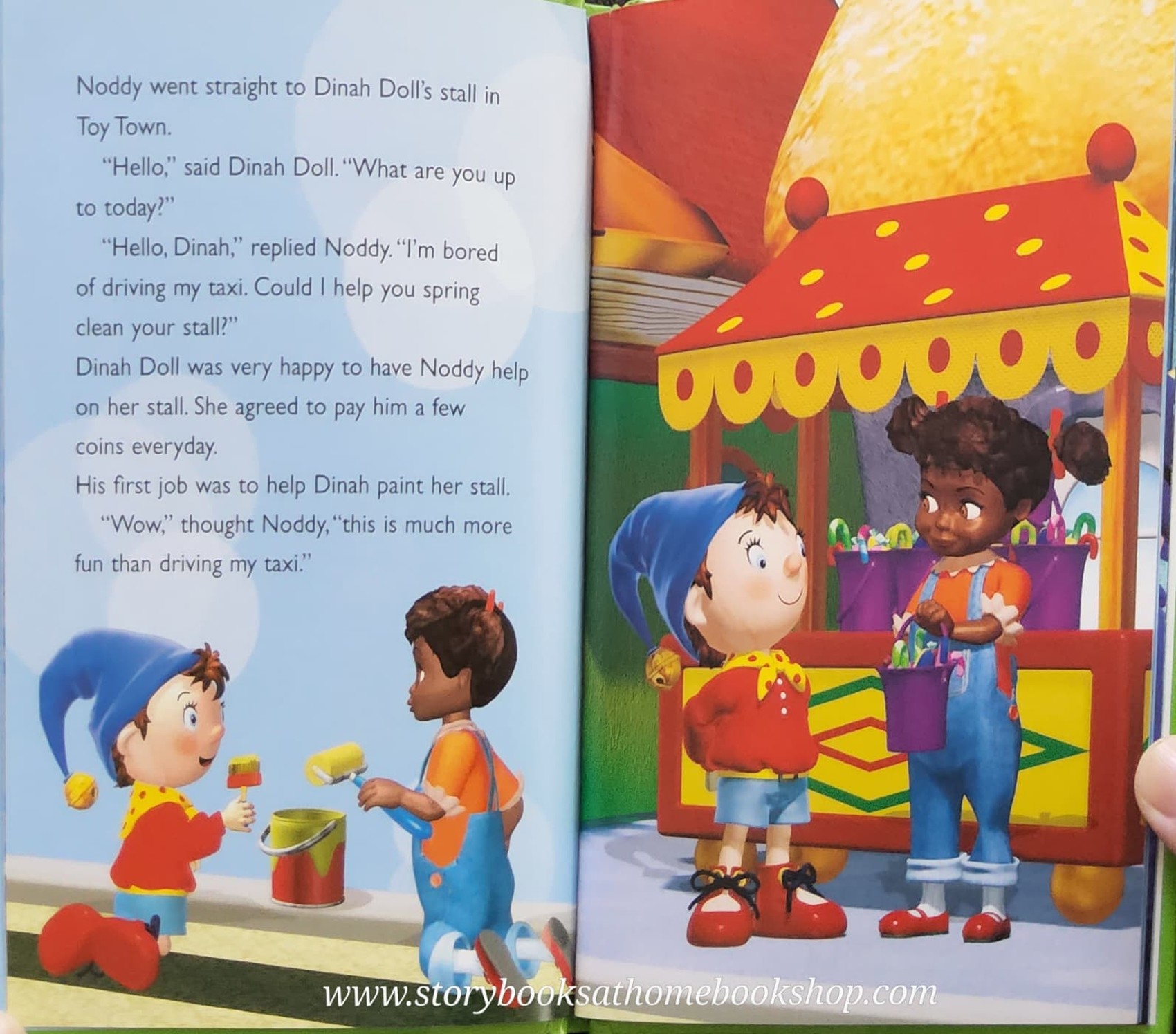 หนังสือนิทานปกแข็ง** 🍅🍓NODDY'S PERFECT JOB