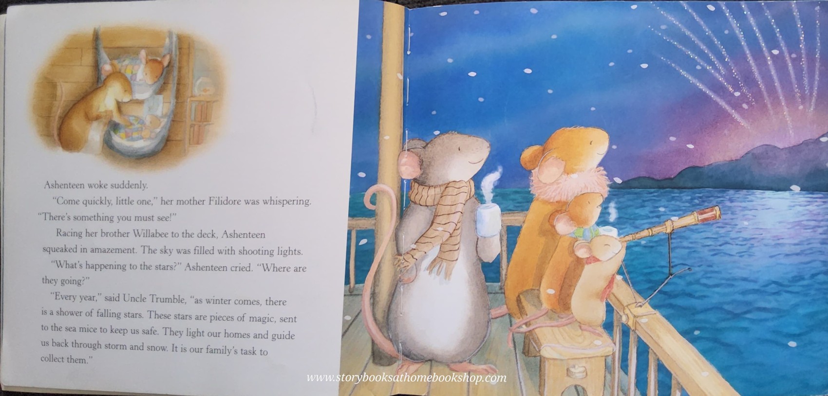 หนังสือนิทานปกอ่อน ** 🍅🍓THE SEA MICE AND THE STARS BY KENNETH STEVEN