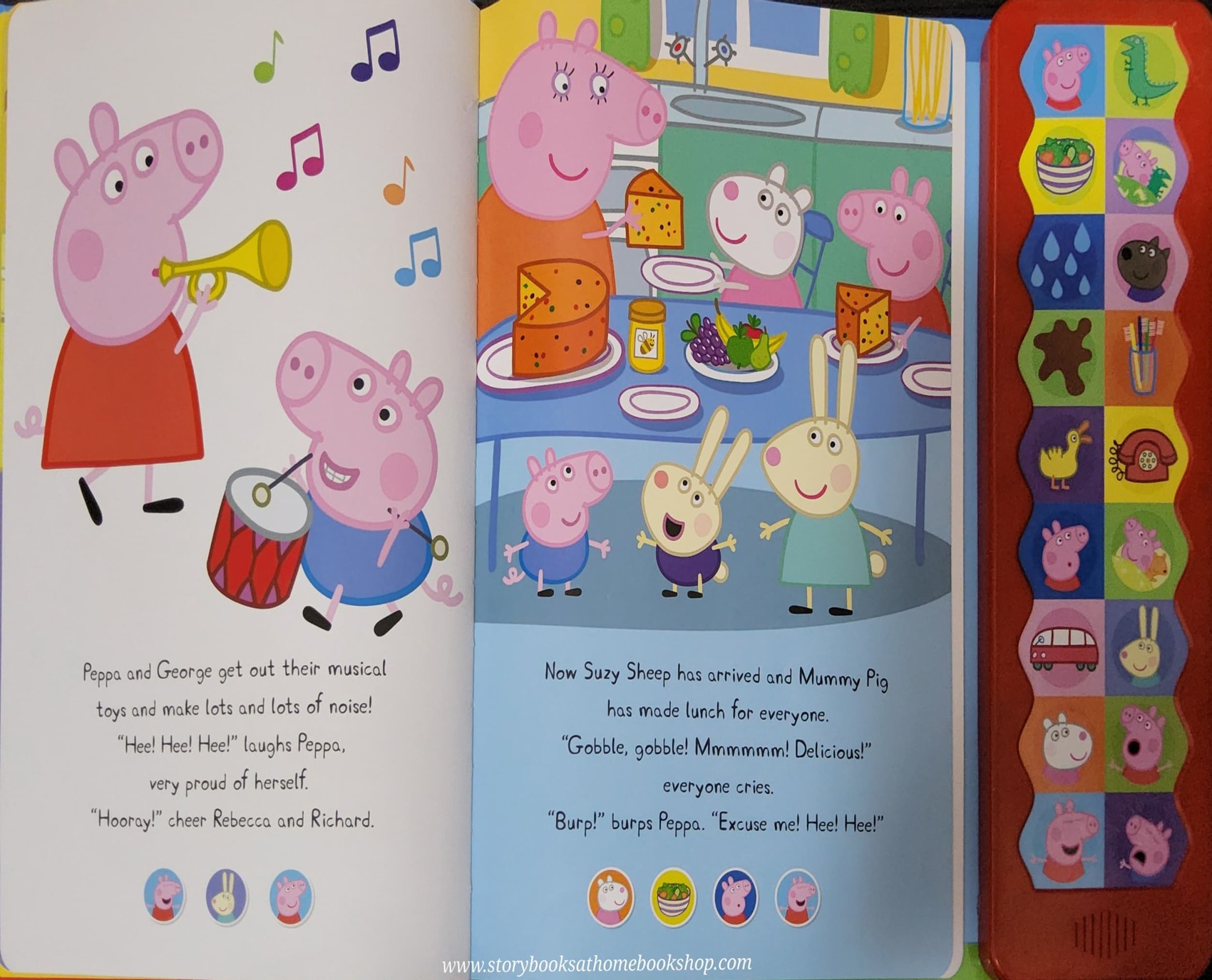 BIG SOUND BOOK** ð
ð
PEPPA PIG:PEPPA'S SUPER NOISY SOUNG BOOK