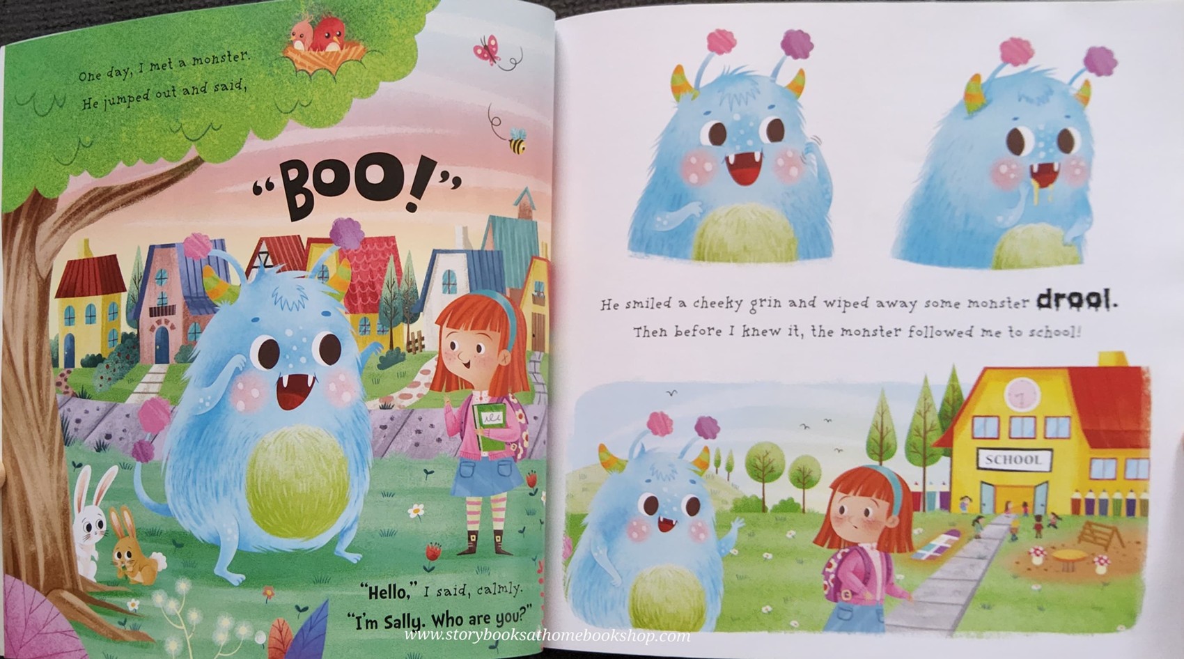 หนังสือนิทานปกอ่อน** 🍅🍓THE DAY I MET A MONSTER