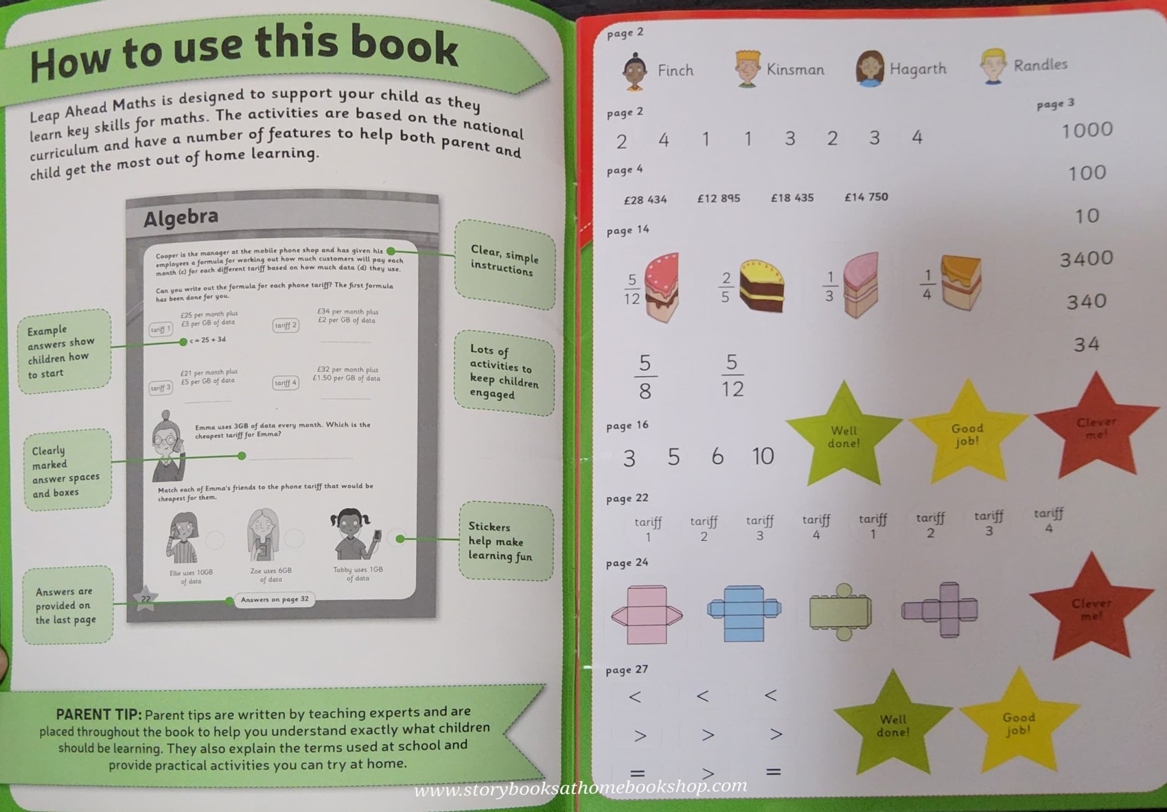 PRACTICE BOOK** ♥️LEAP AHEAD WORKBOOK MATHS HOME LEARNING MADE FUN :AGE 10-11 YEARS
